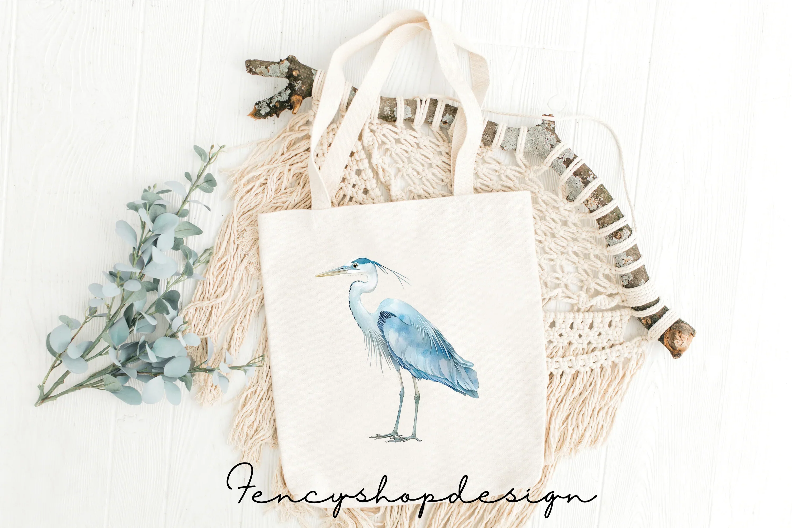 Elegant Heron Clipart Bundle - Image 8