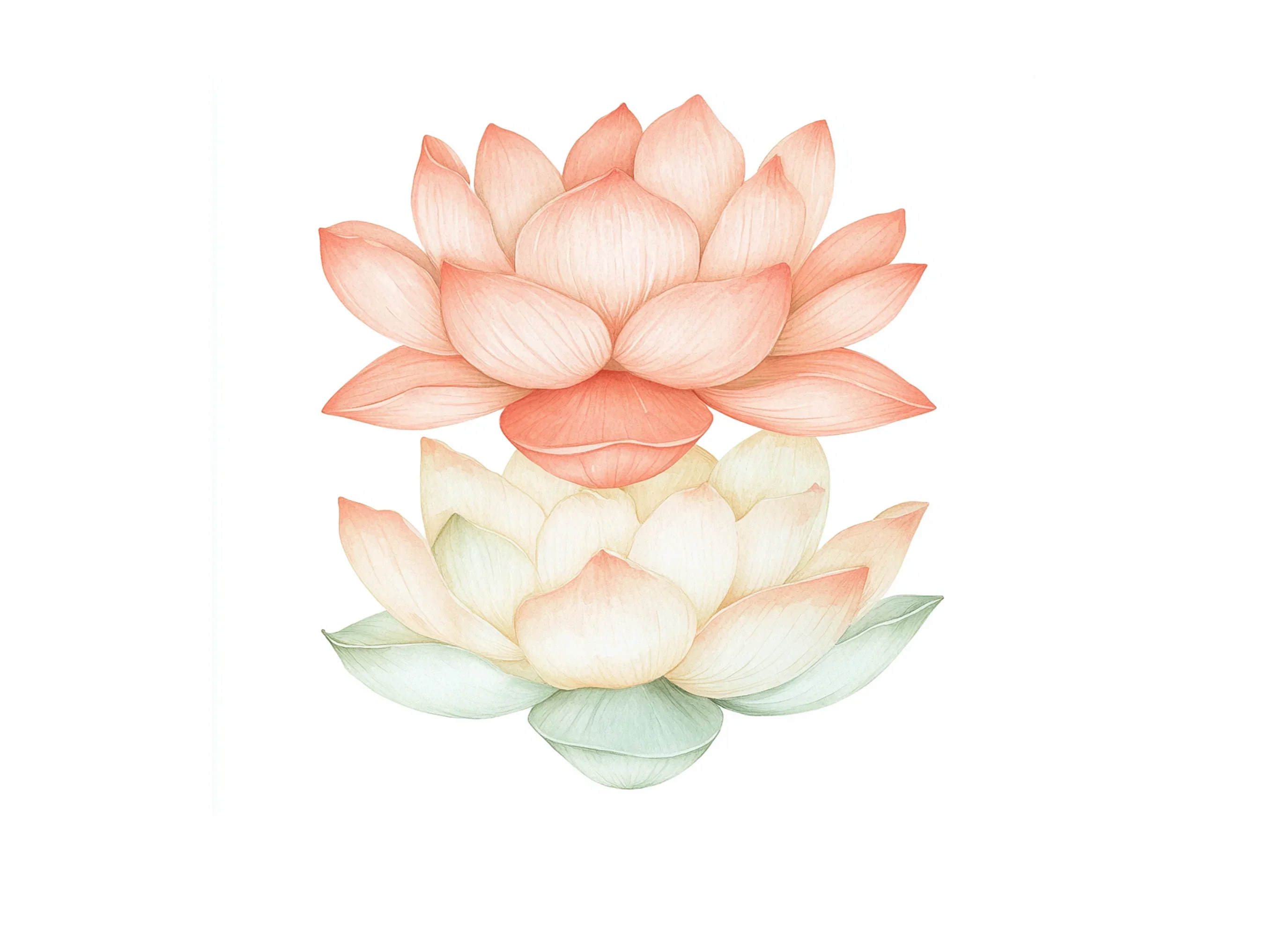 Elegant Lotus Flower Clipart Bundle - Image 2