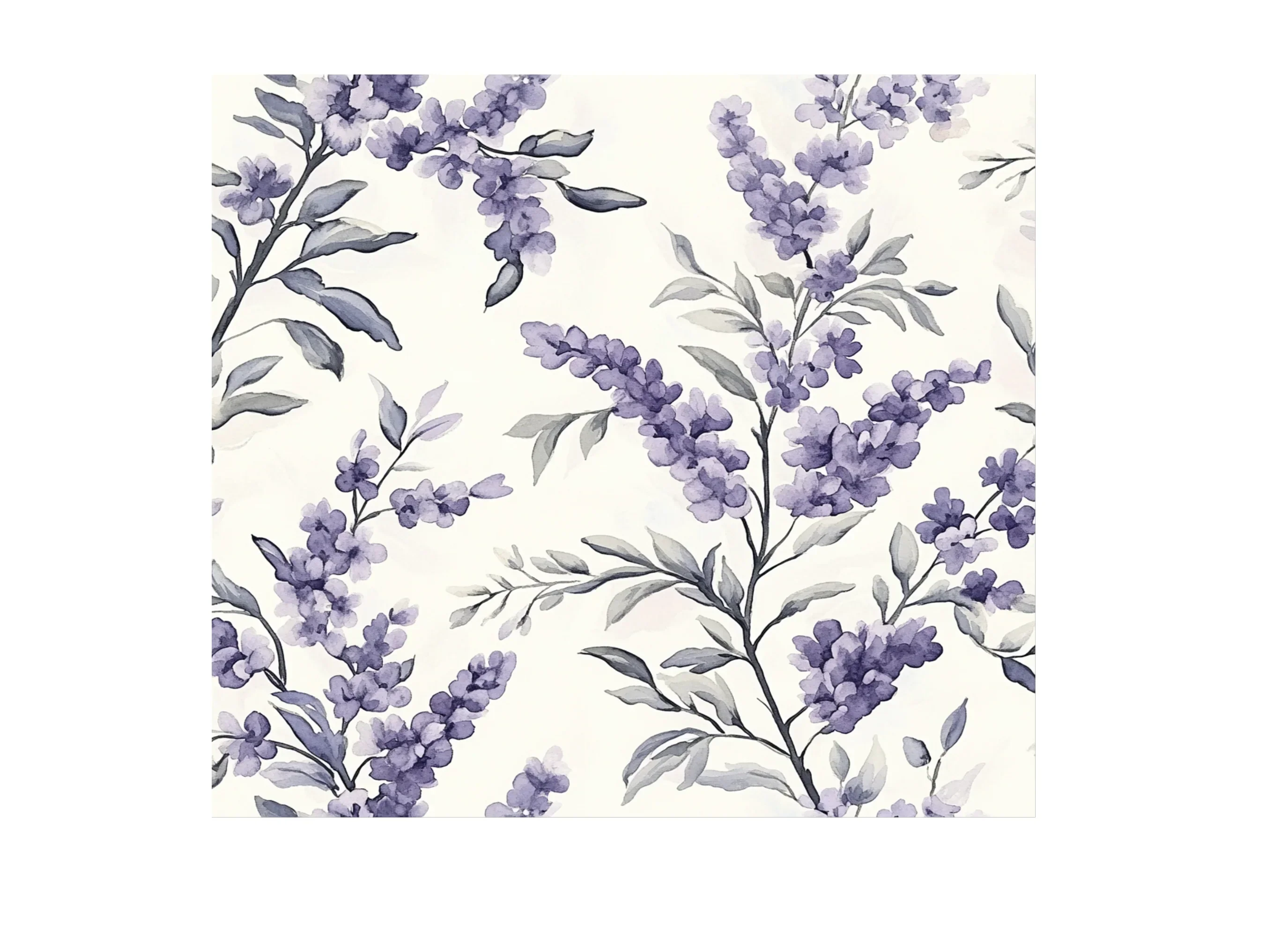 Elegant Purple Floral Clipart Bundle - Image 2