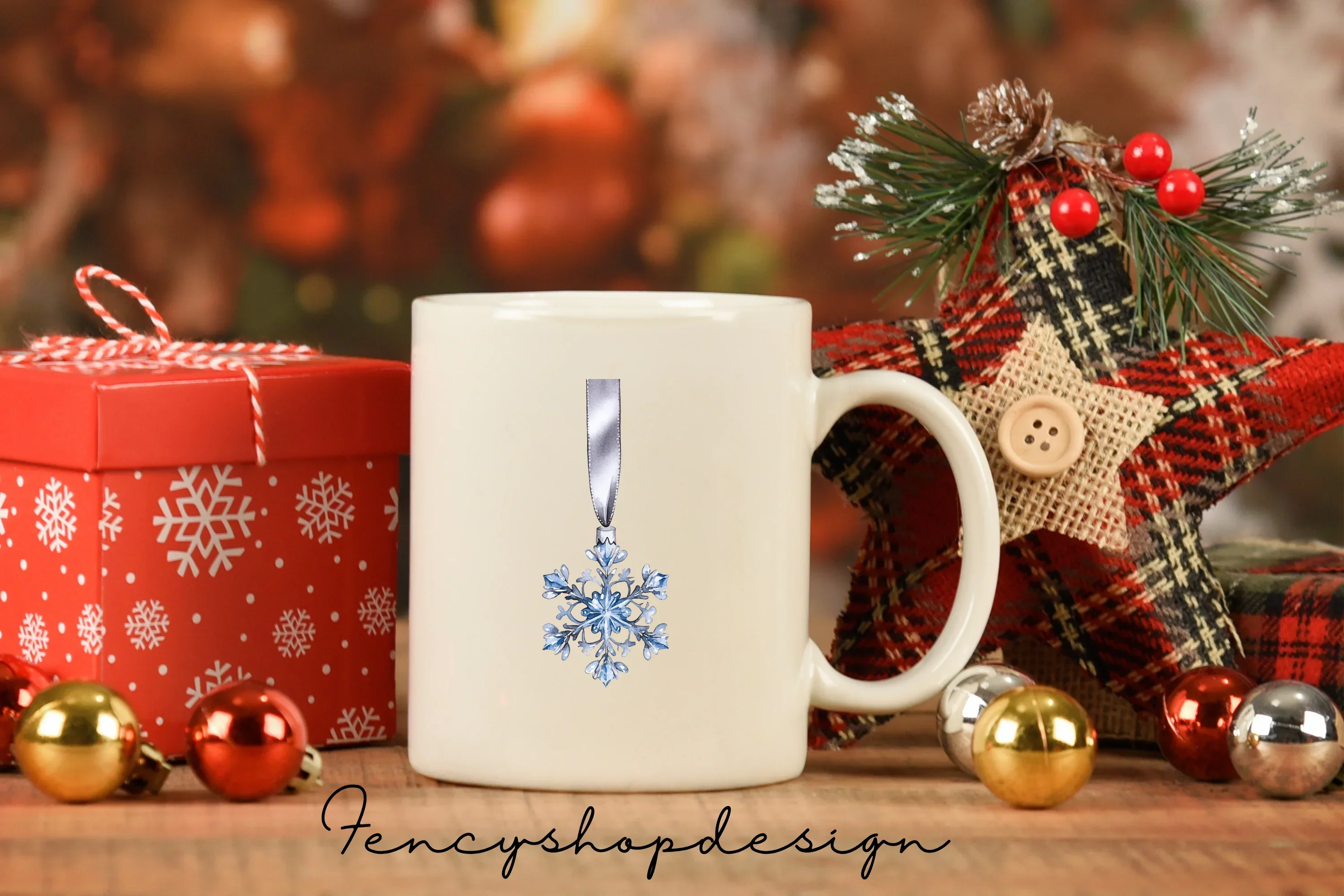 Elegant Snowflake Clipart Bundle - Image 6