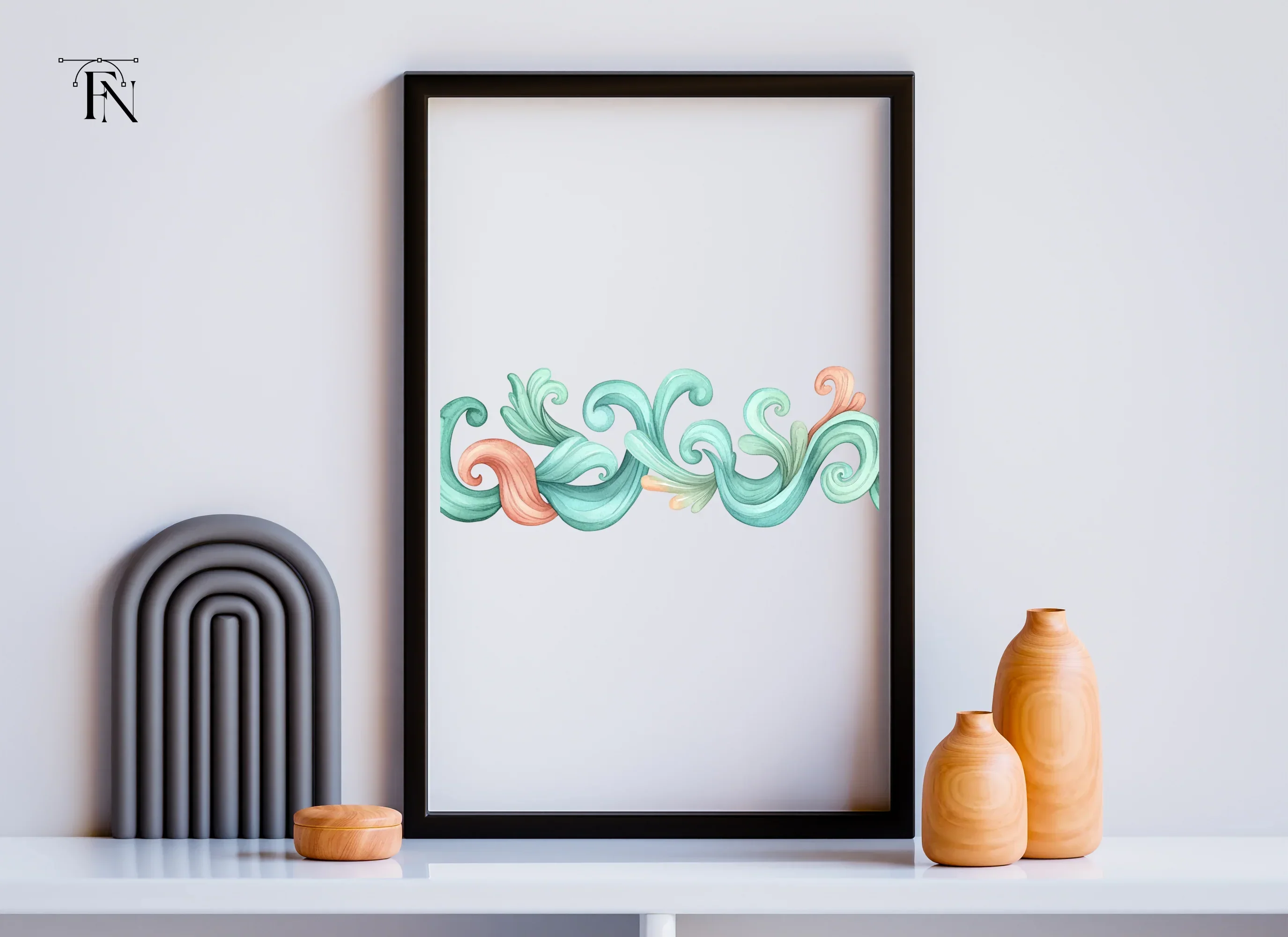 Elegant Swirls Clipart Bundle - Image 3