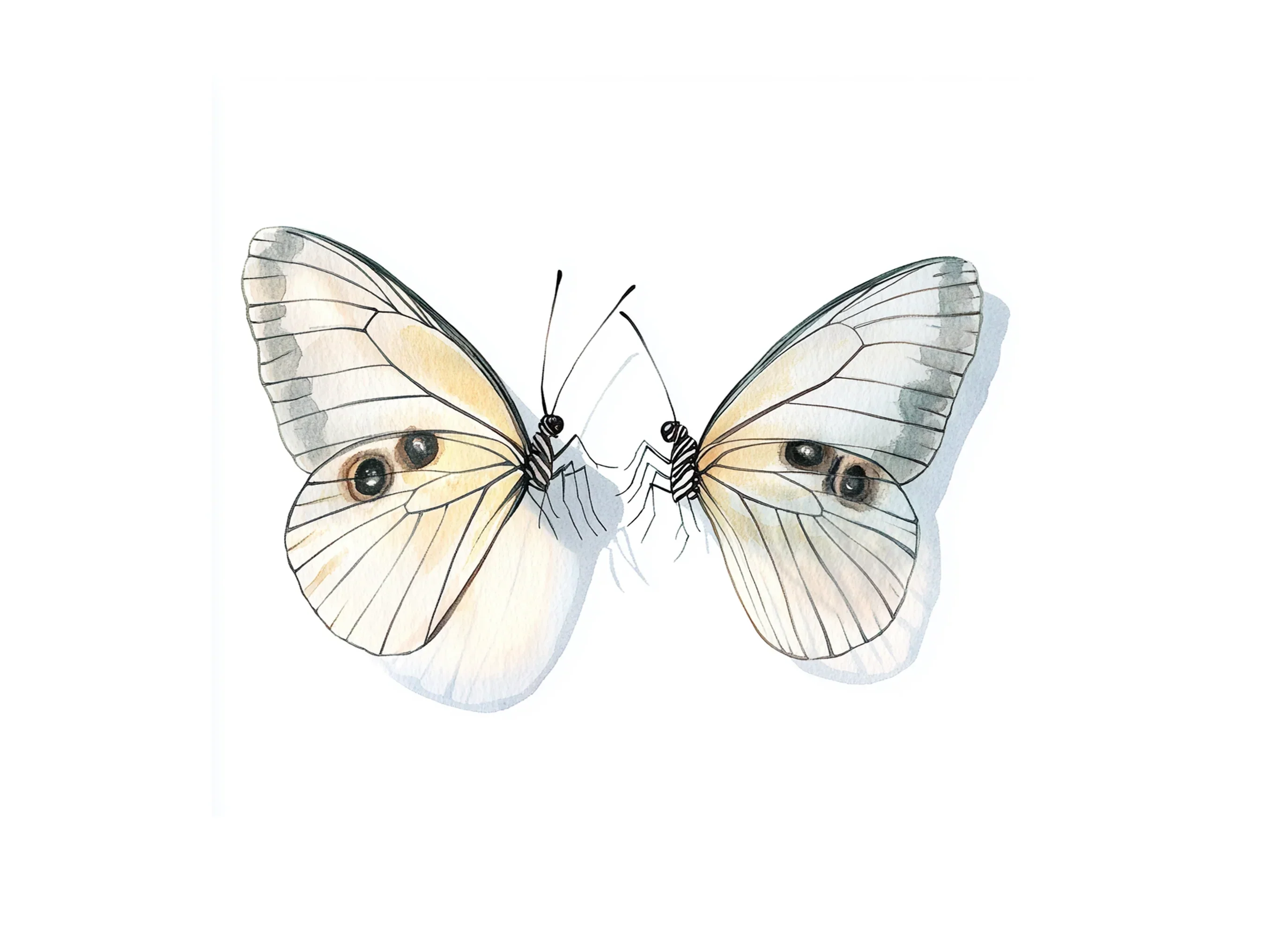 Elegant White Butterfly Clipart Bundle - Image 2