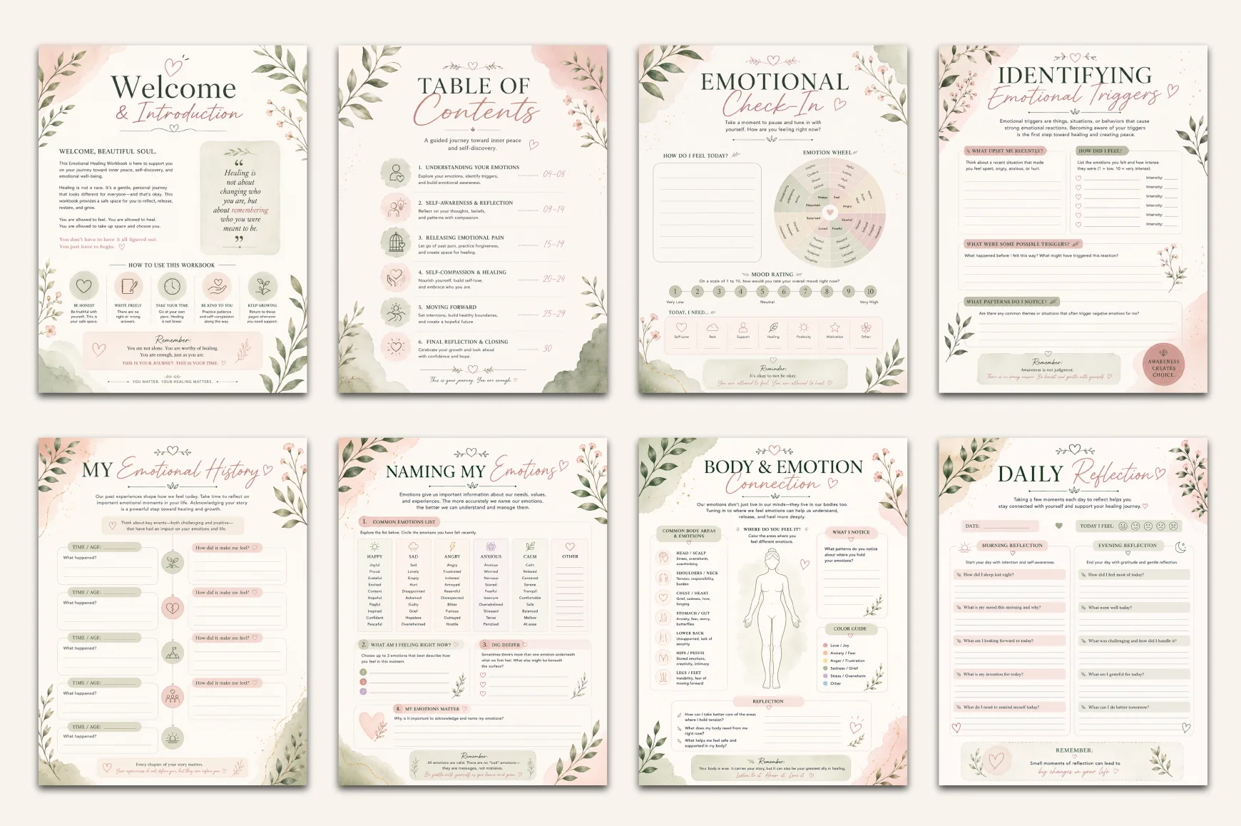Emotional Healing Workbook - Image 2