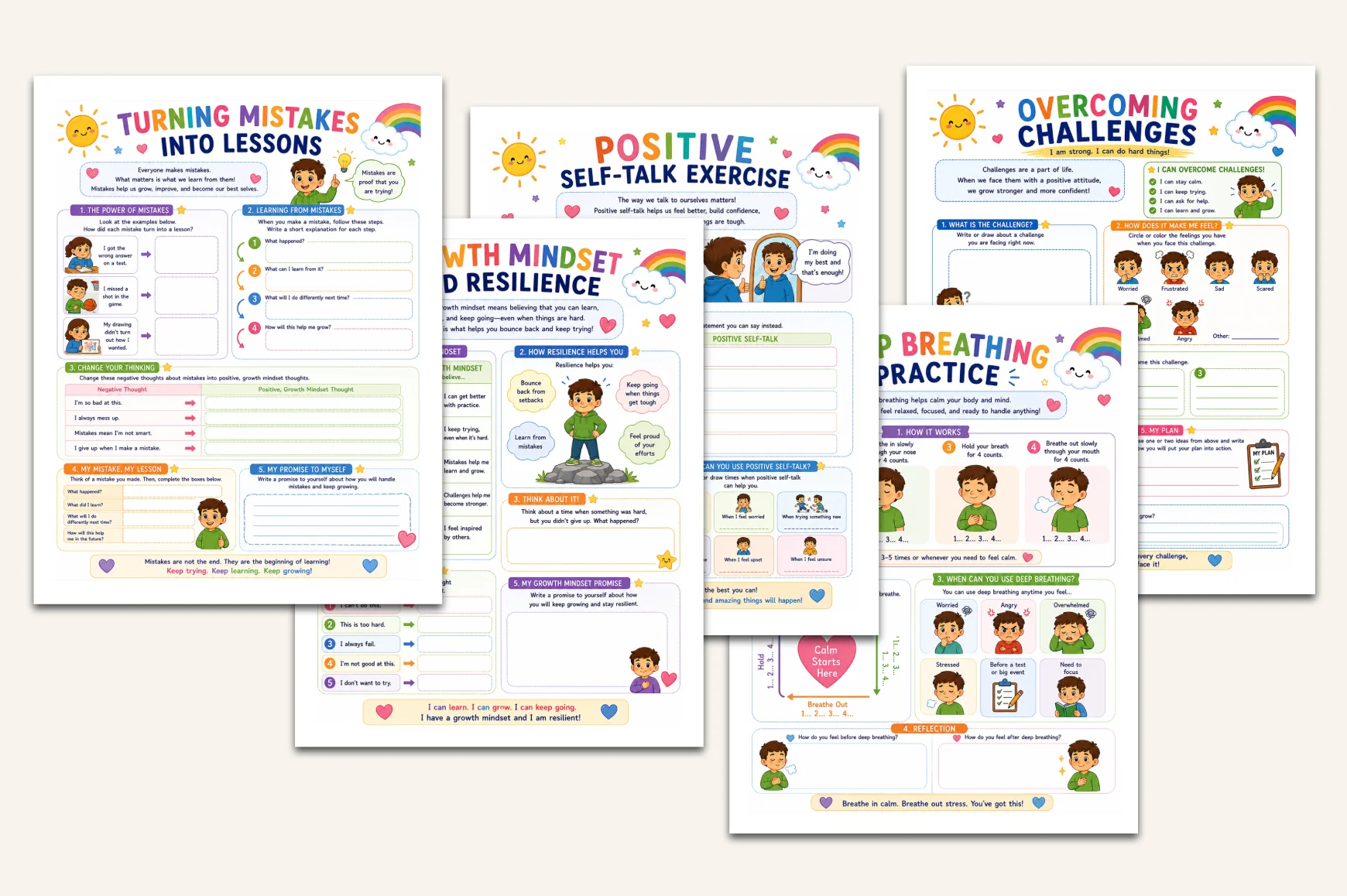 Emotional Resilience For Kids Workbook - Image 3