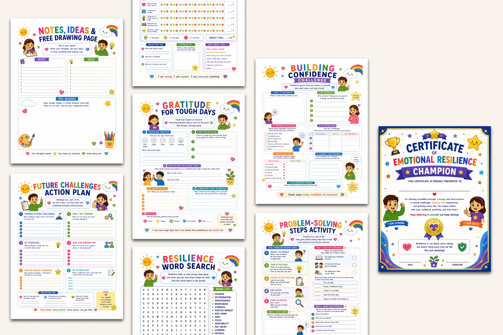 Emotional Resilience For Kids Workbook - Image 4