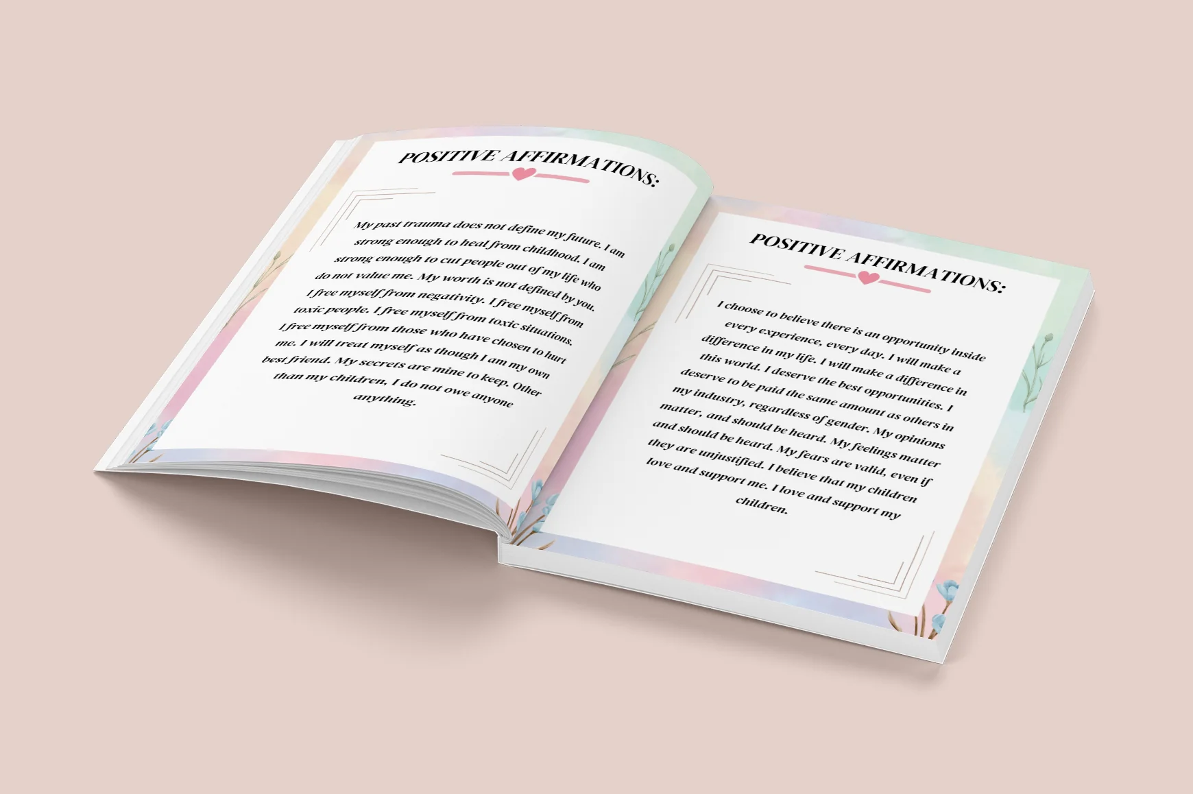 Empowering Affirmations for Women Planner - Image 2