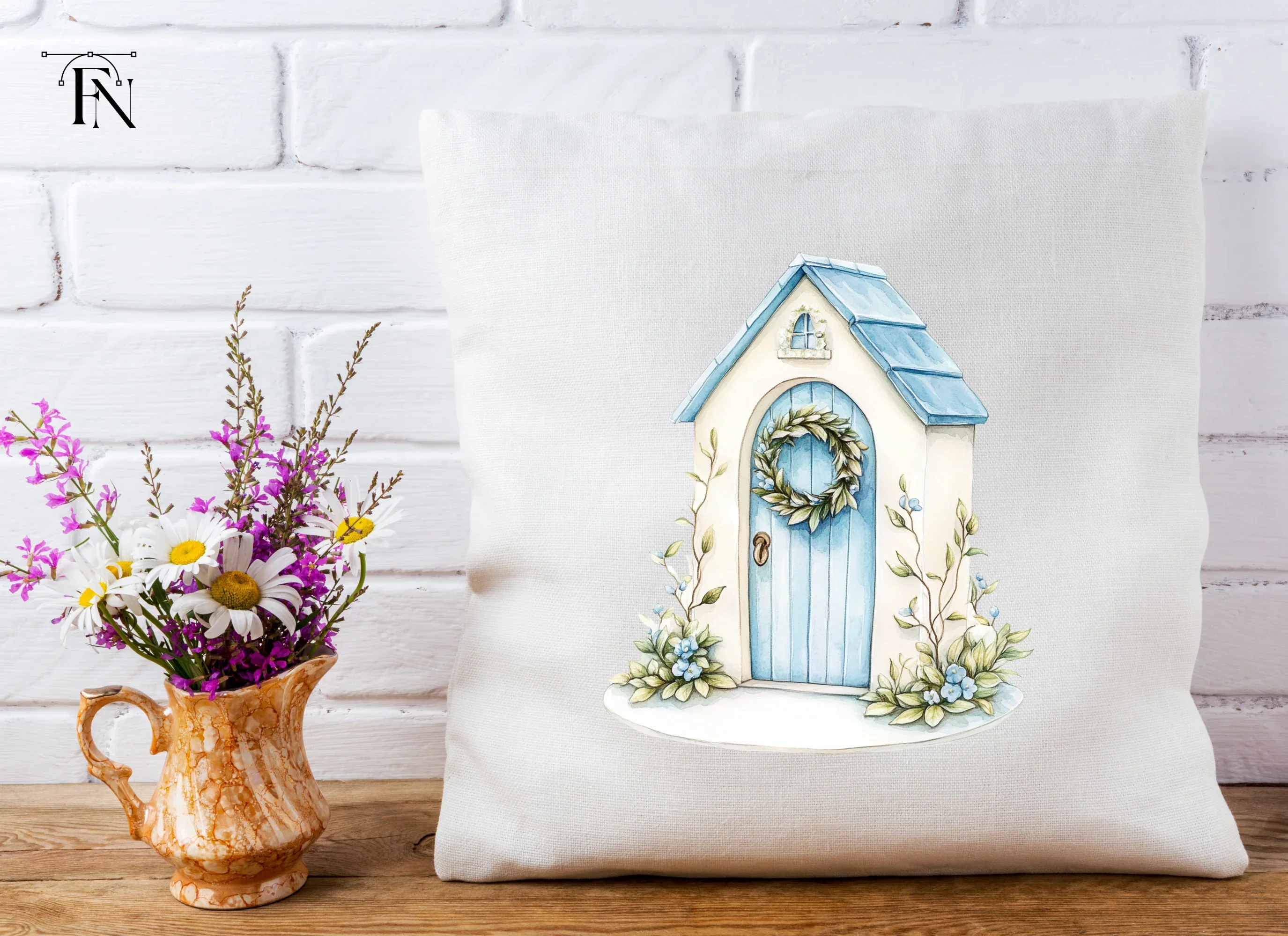 Enchanted Fairy Door Clipart Bundle - Image 5