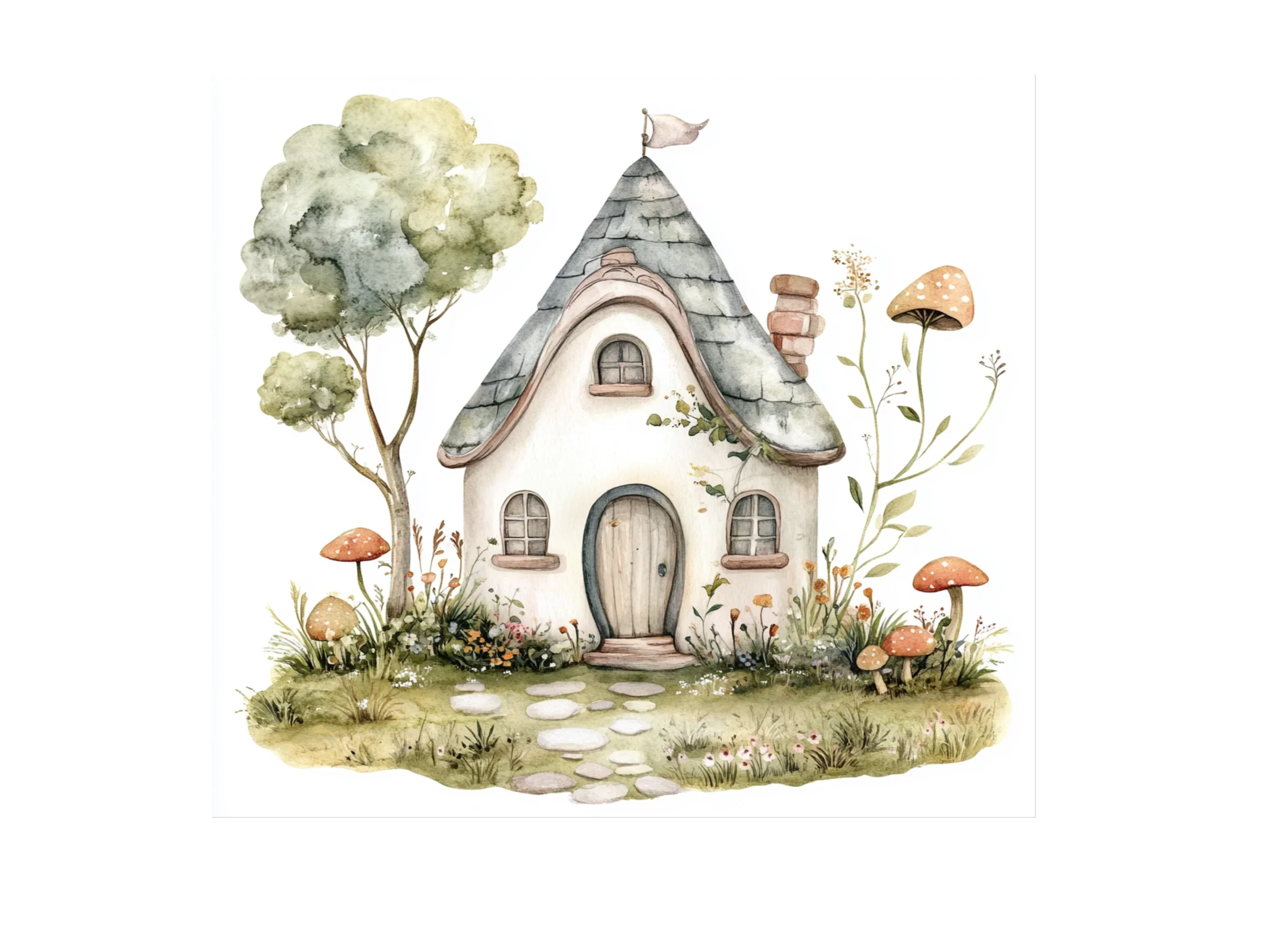 Enchanted Forest Homes Clipart Bundle - Image 2