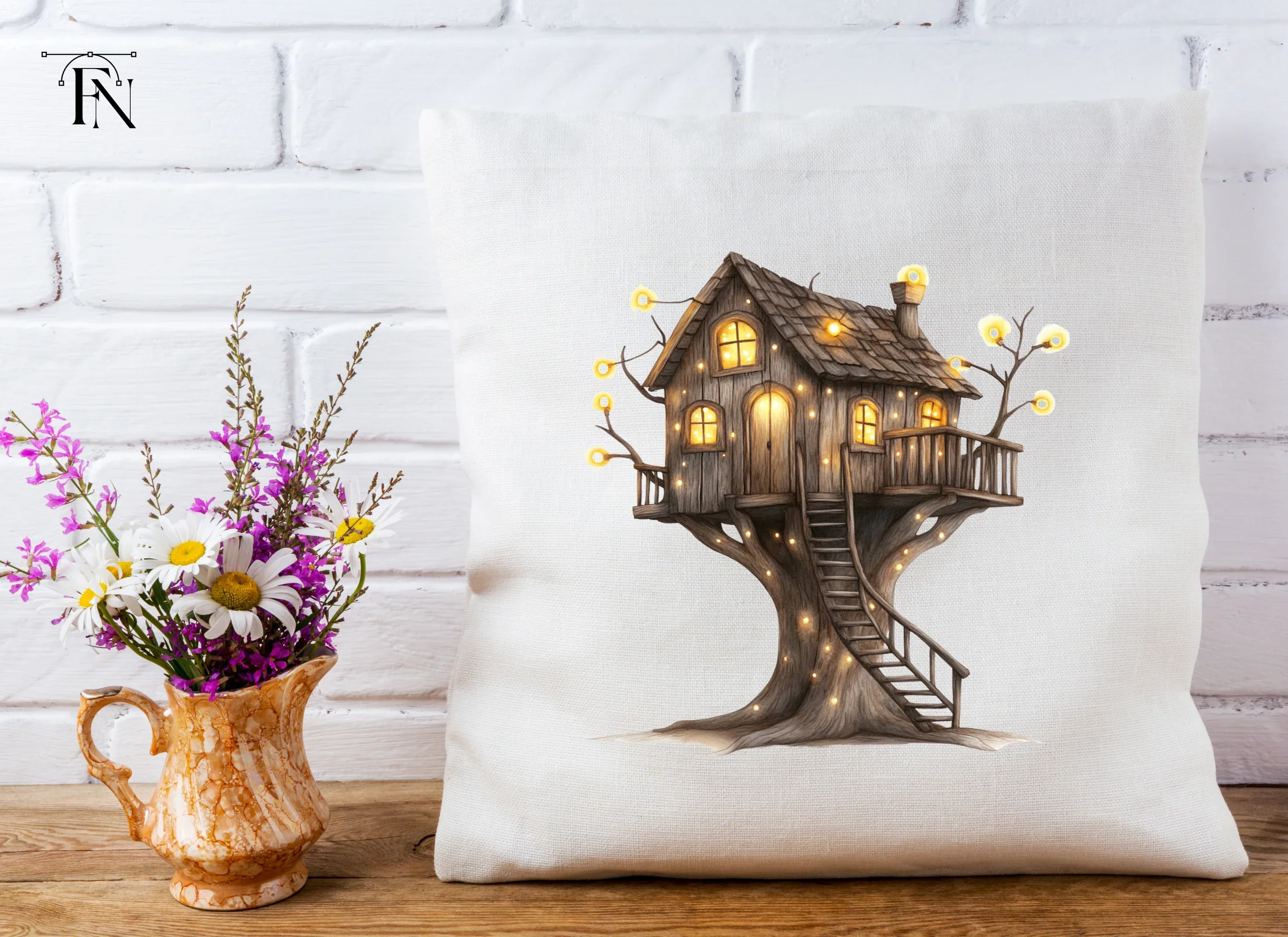 Enchanted Treehouse Clipart Bundle - Image 5
