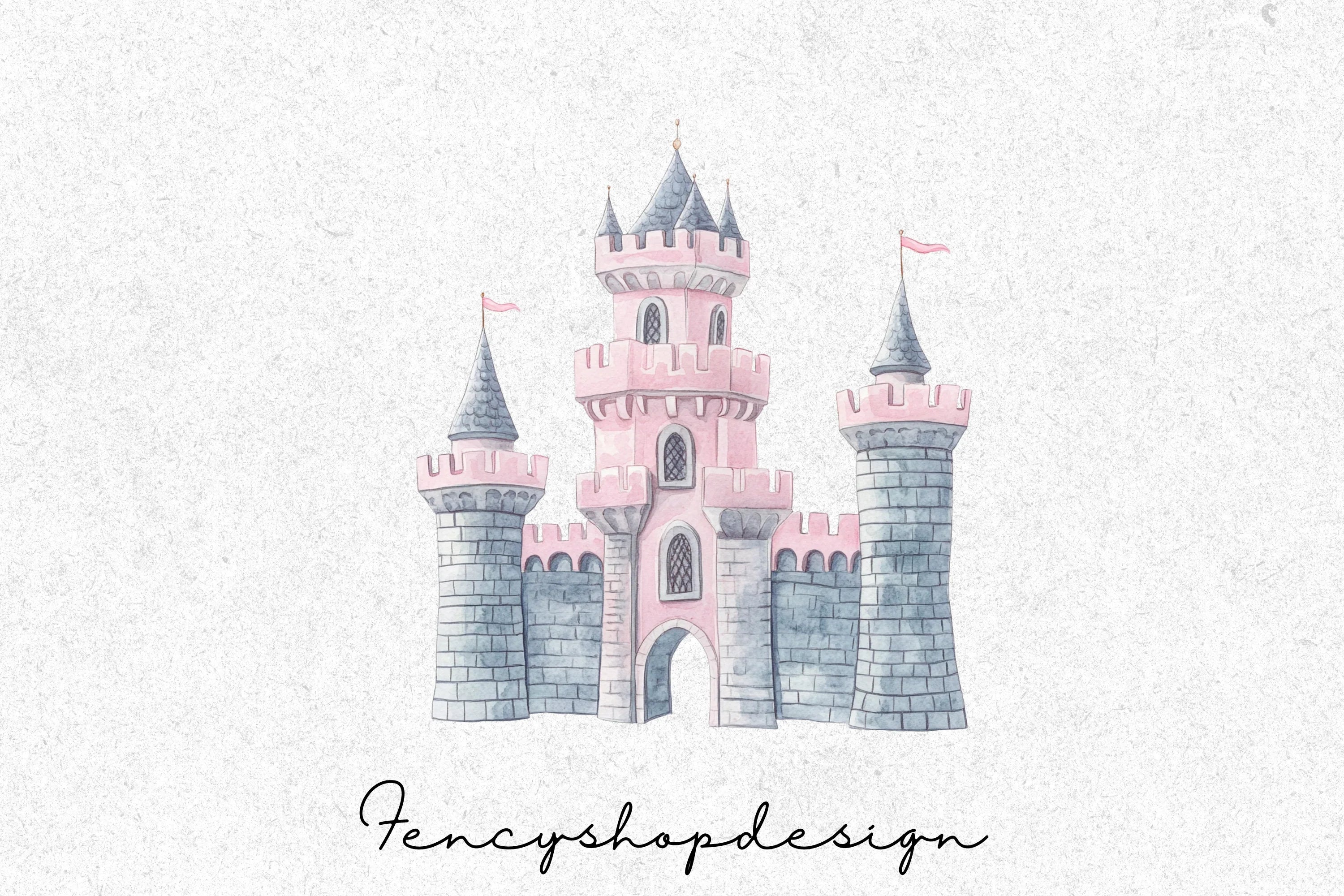 Enchanting Castle Clipart Bundle - Image 7