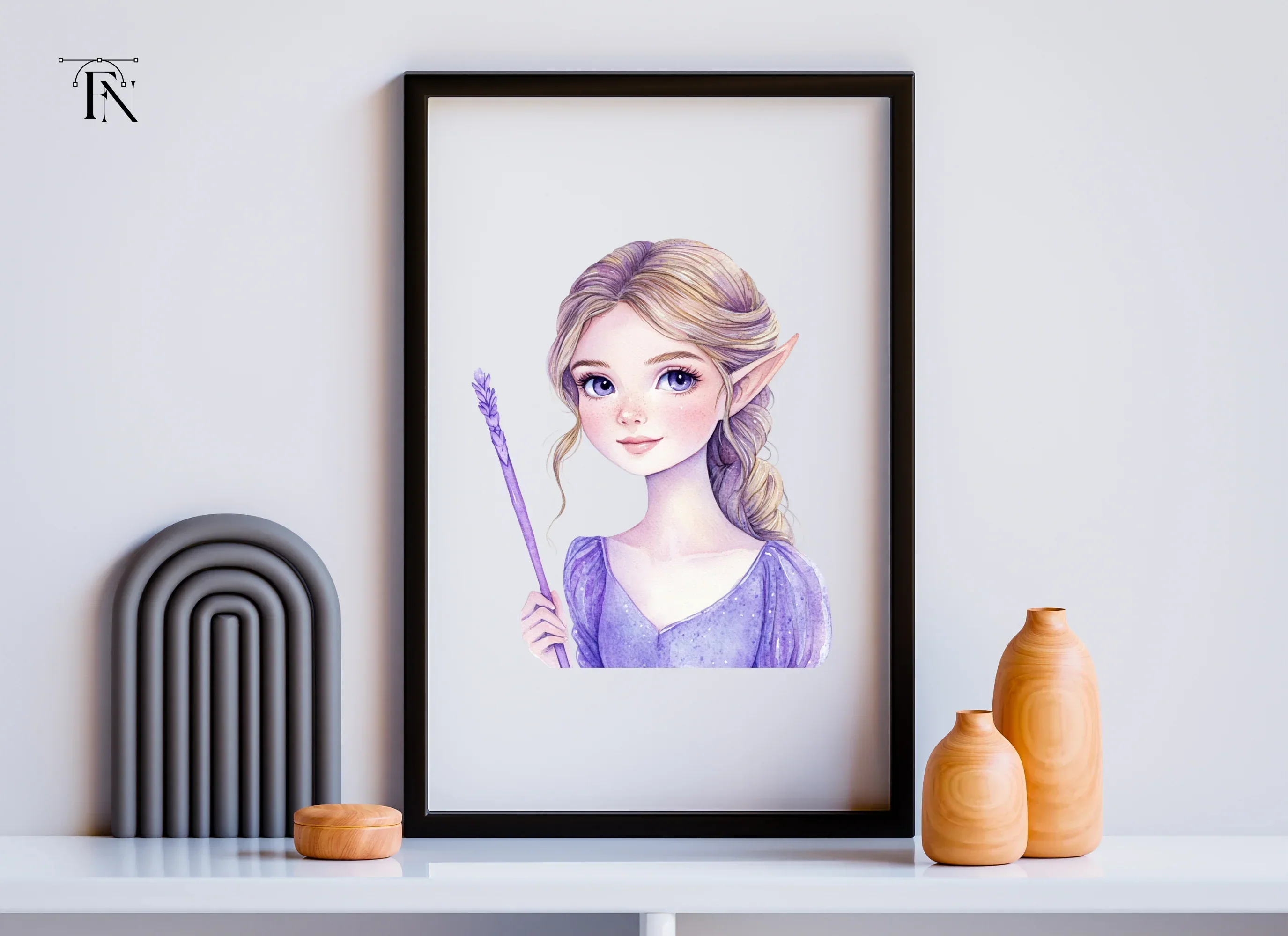 Enchanting Elf Fairy Clipart Bundle - Image 6