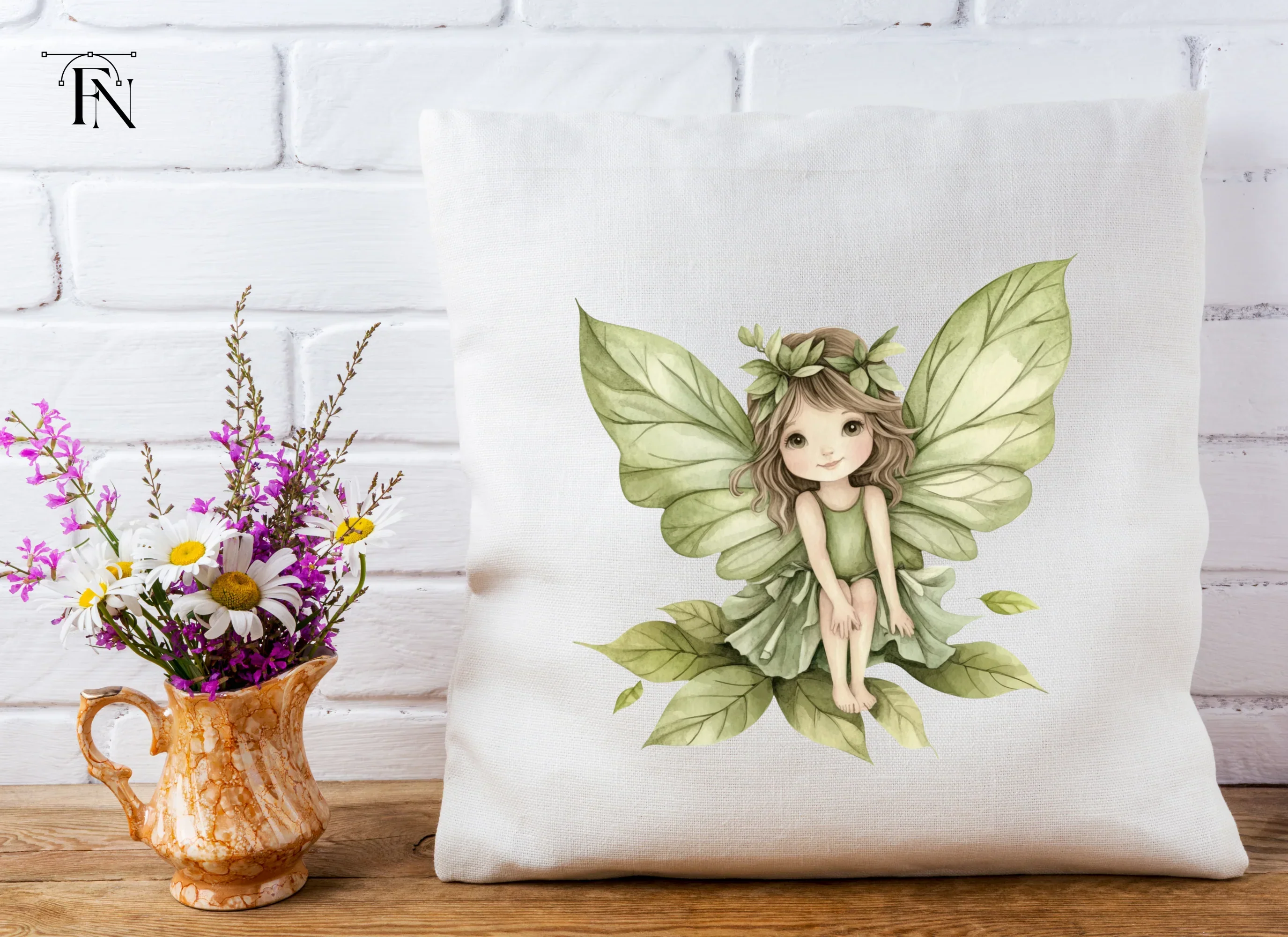 Enchanting Leaf Fairy Clipart Bundle - Image 4