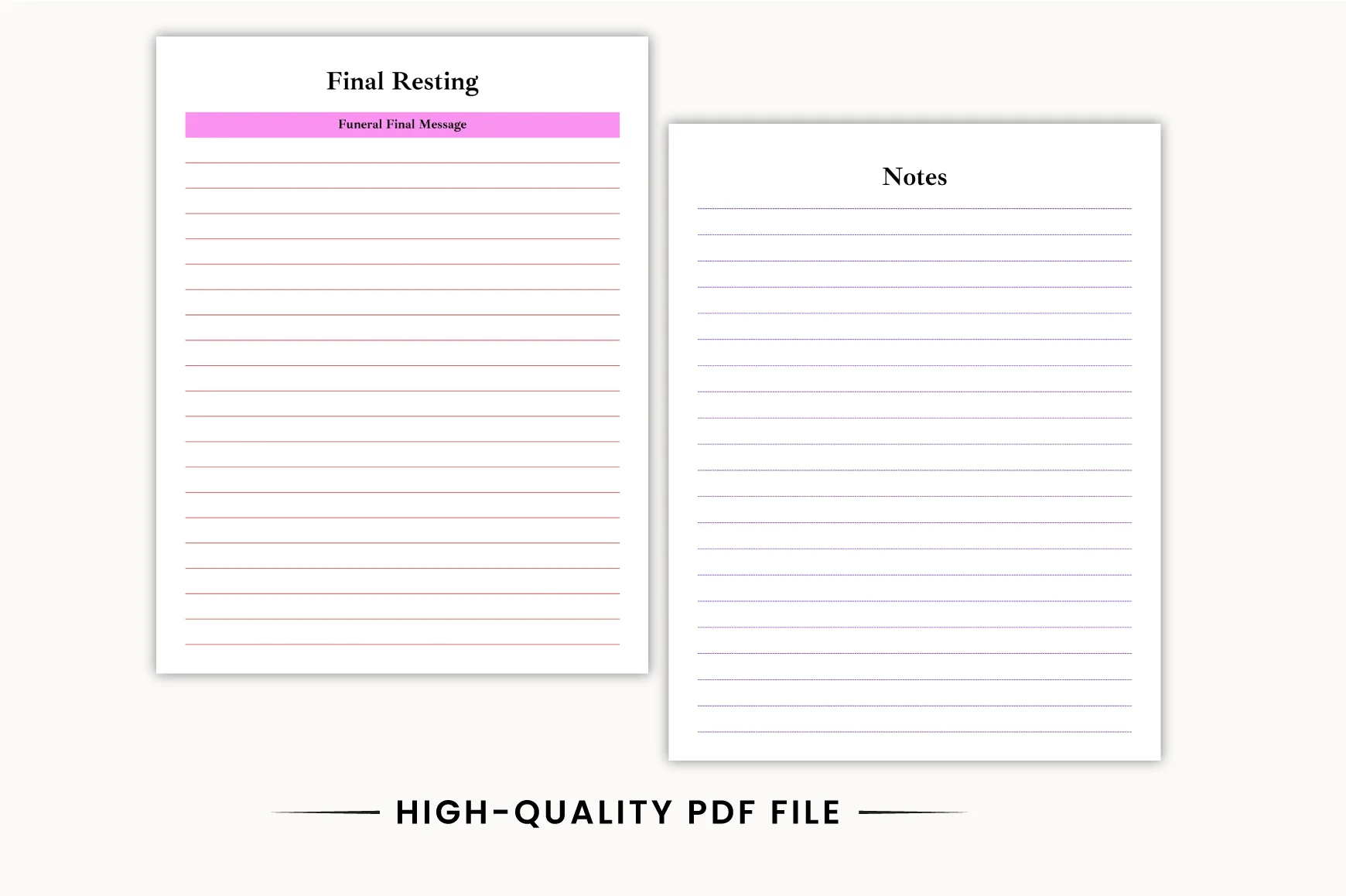 End of Life Planning Planner - Image 4