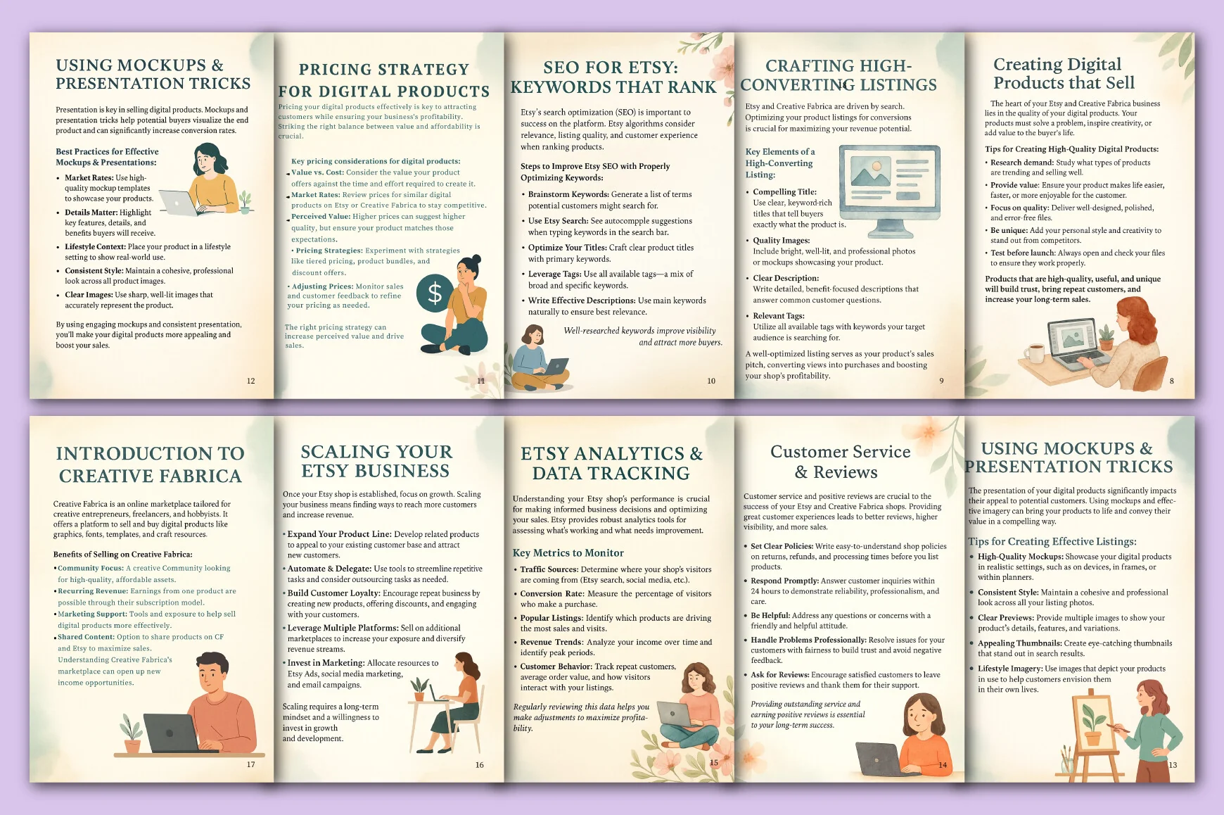 Etsy Creative Fabrica Success Planner - Image 4