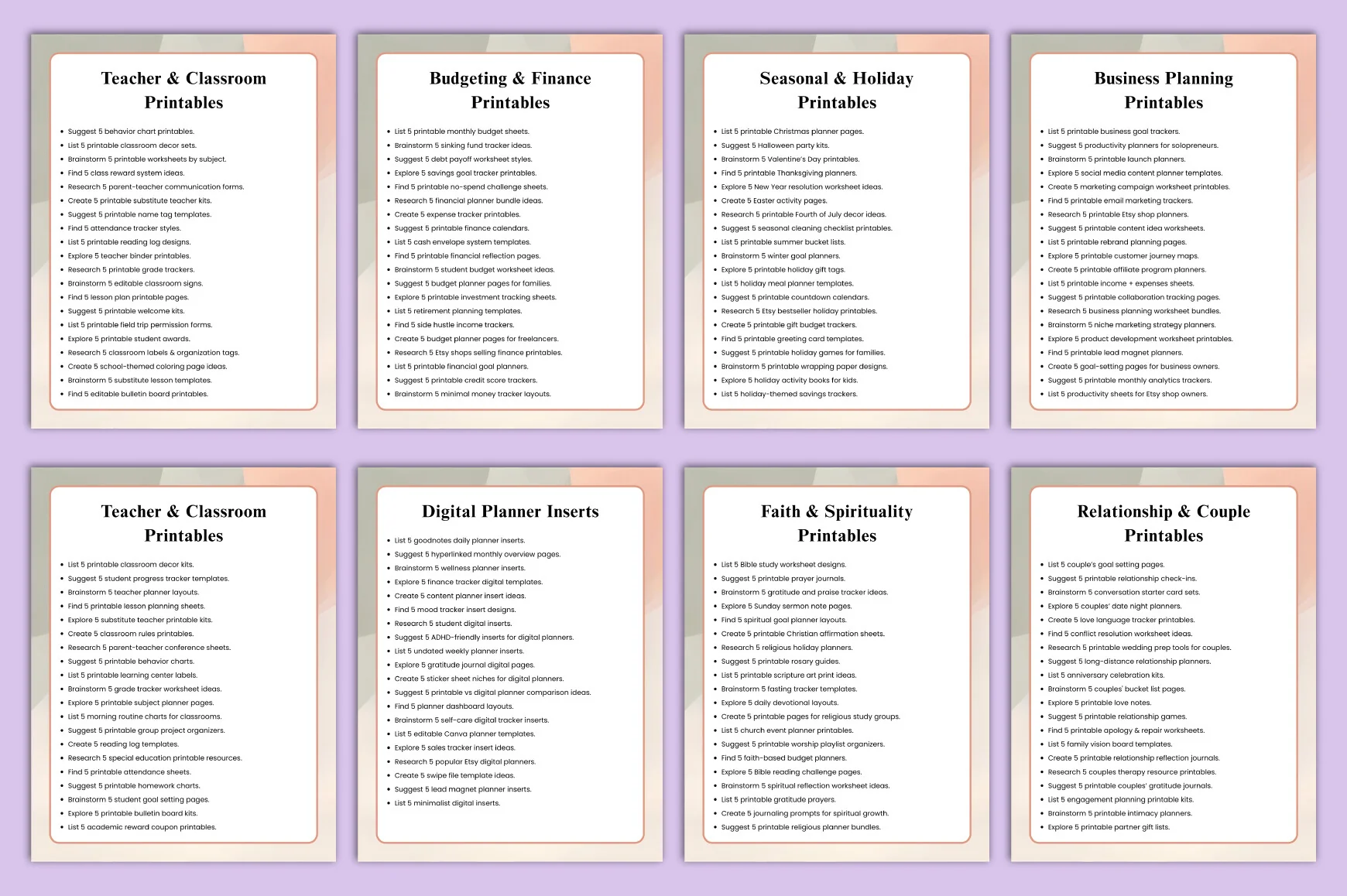 Etsy Niche Search Prompts - Image 4