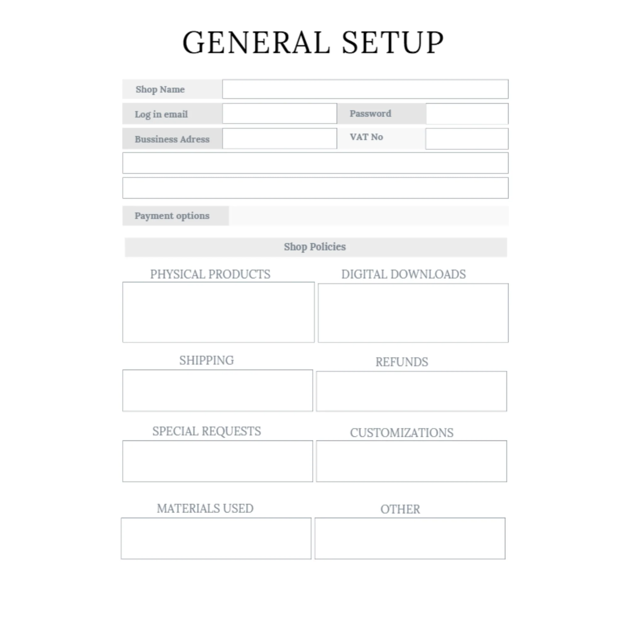Etsy Shop Planner Bundle - Image 5