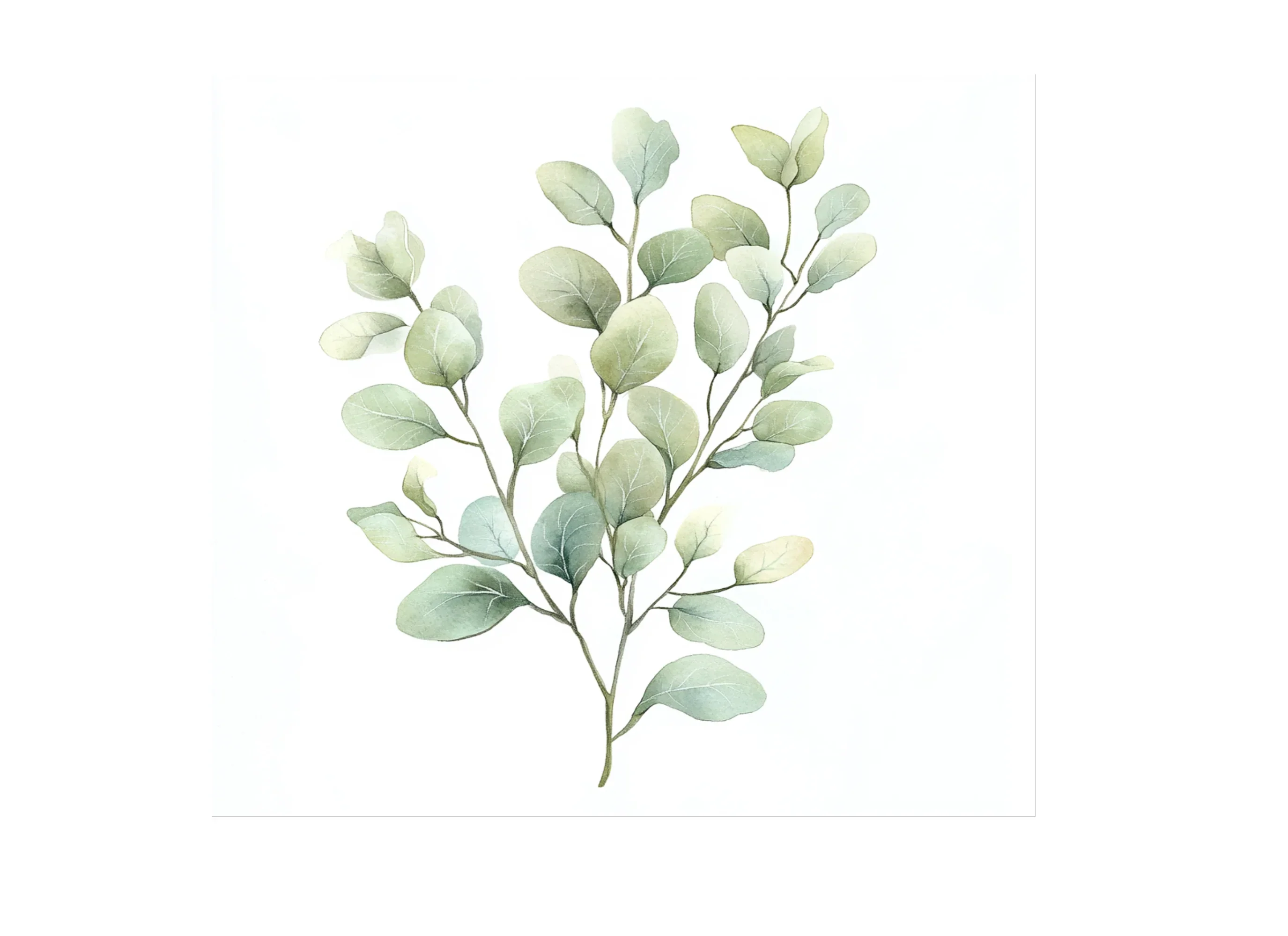 Eucalyptus Leaves Clipart Bundle - Image 2