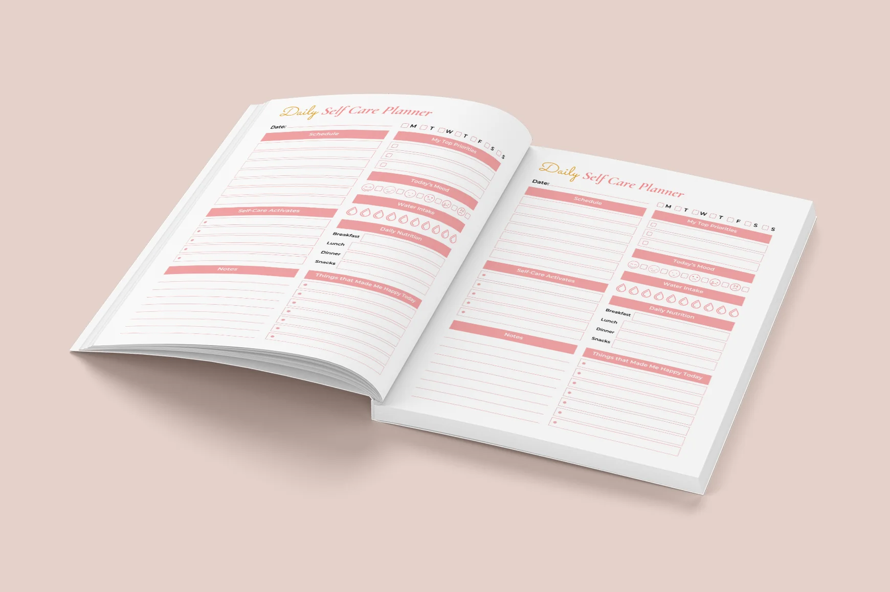 Everyday Self-Care Routine Planner - Image 3