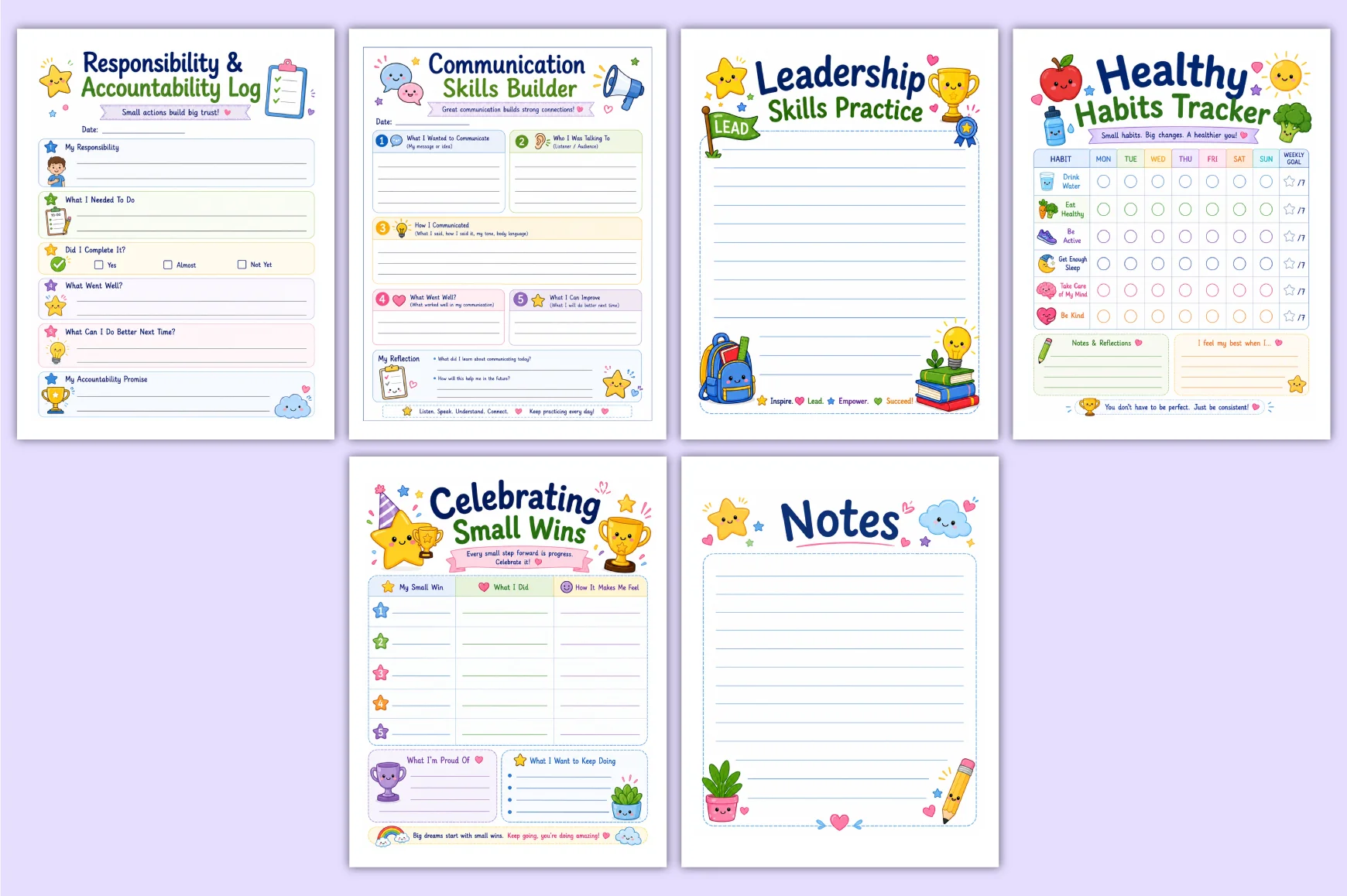 Executive Skills For Kids Planner - Image 5