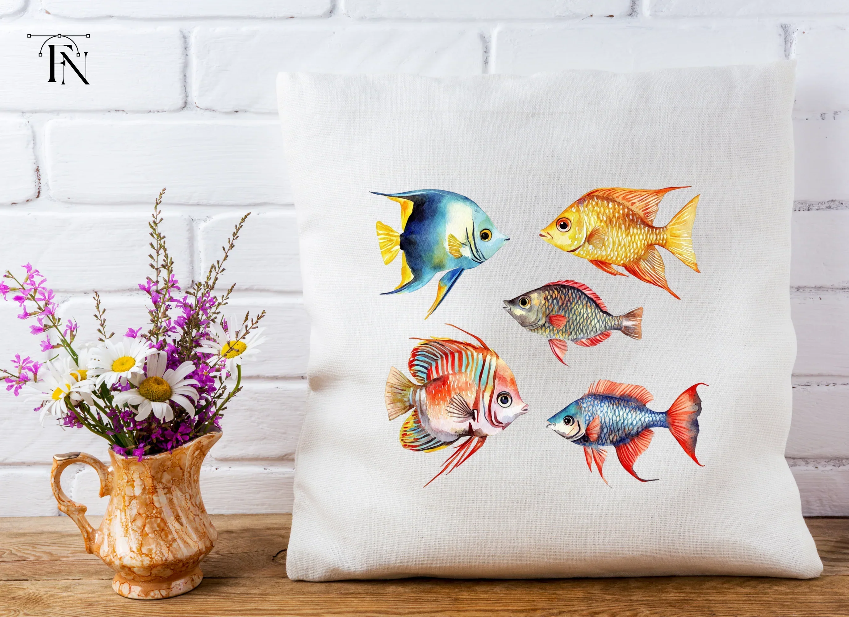 Exotic Fish Clipart Bundle - Image 4