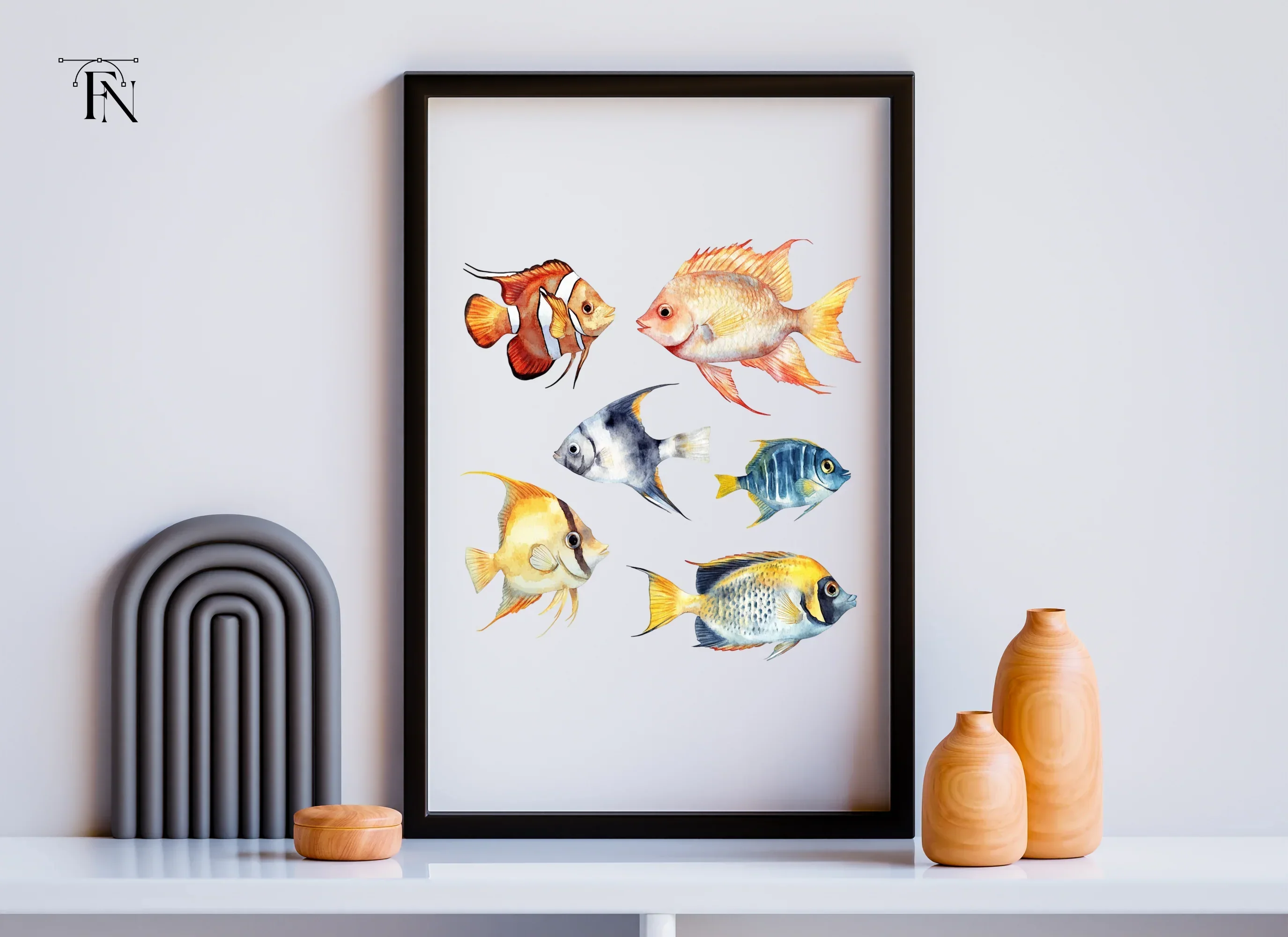Exotic Fish Clipart Bundle - Image 5
