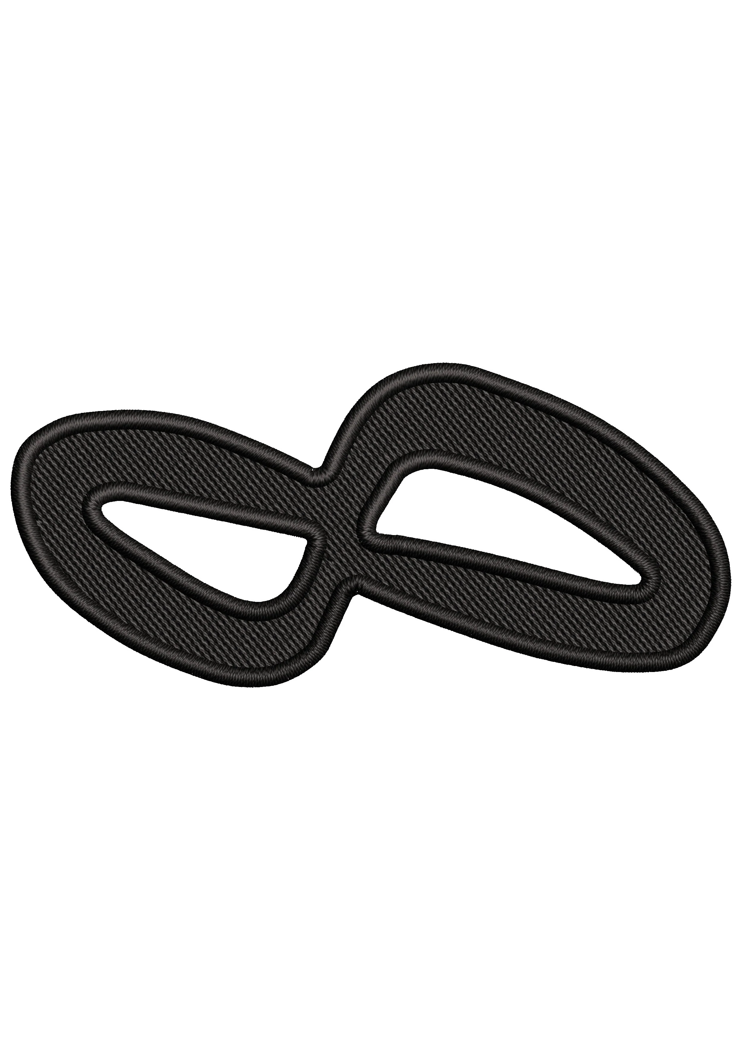 Eye Mask Embroidery Design