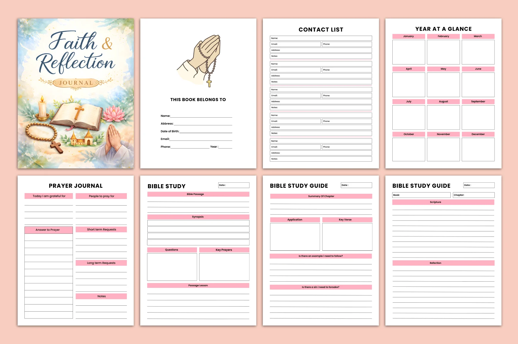 Faith Reflection Journal - Image 2