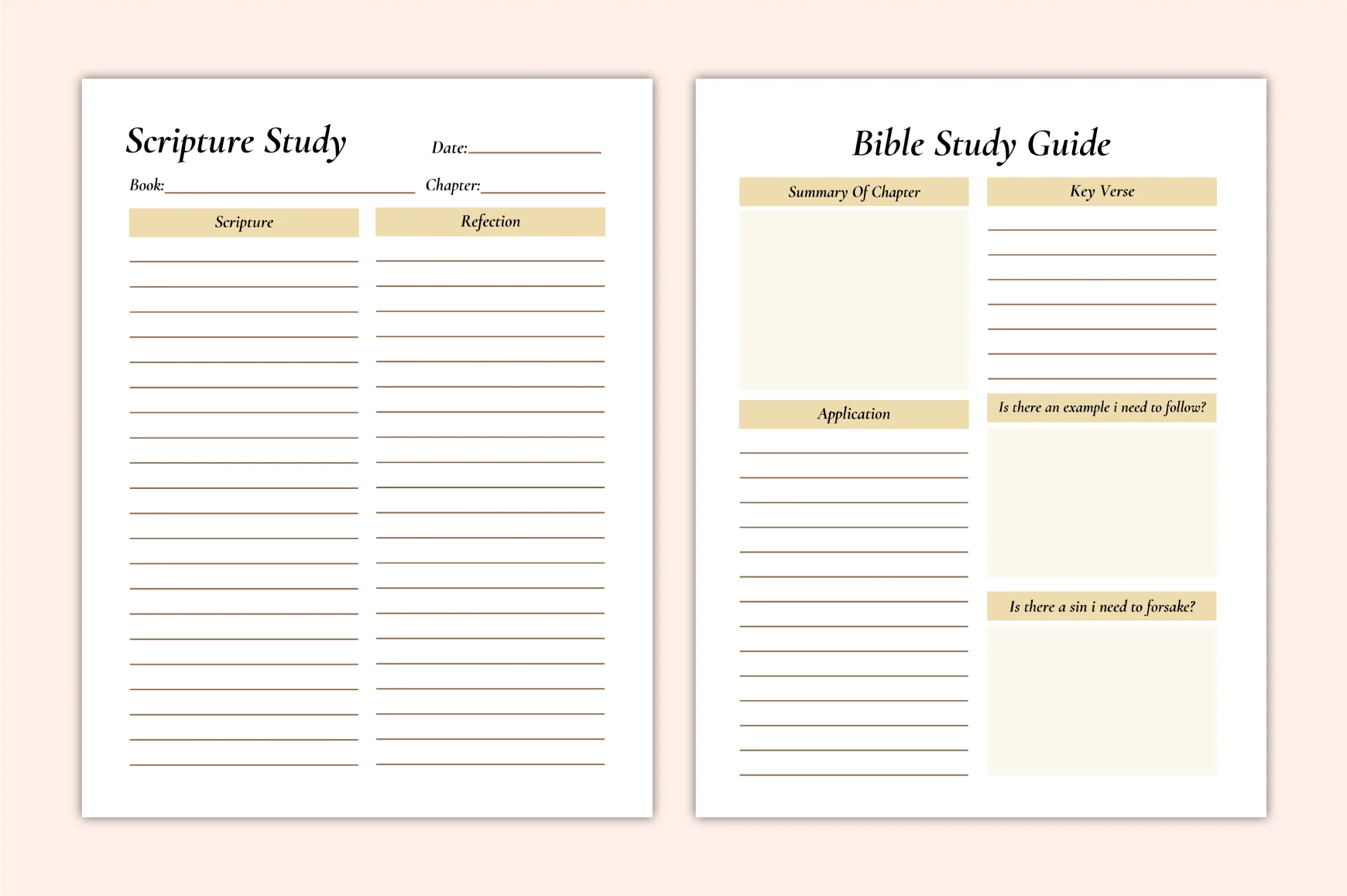 Faith Spiritual Growth Journal - Image 2