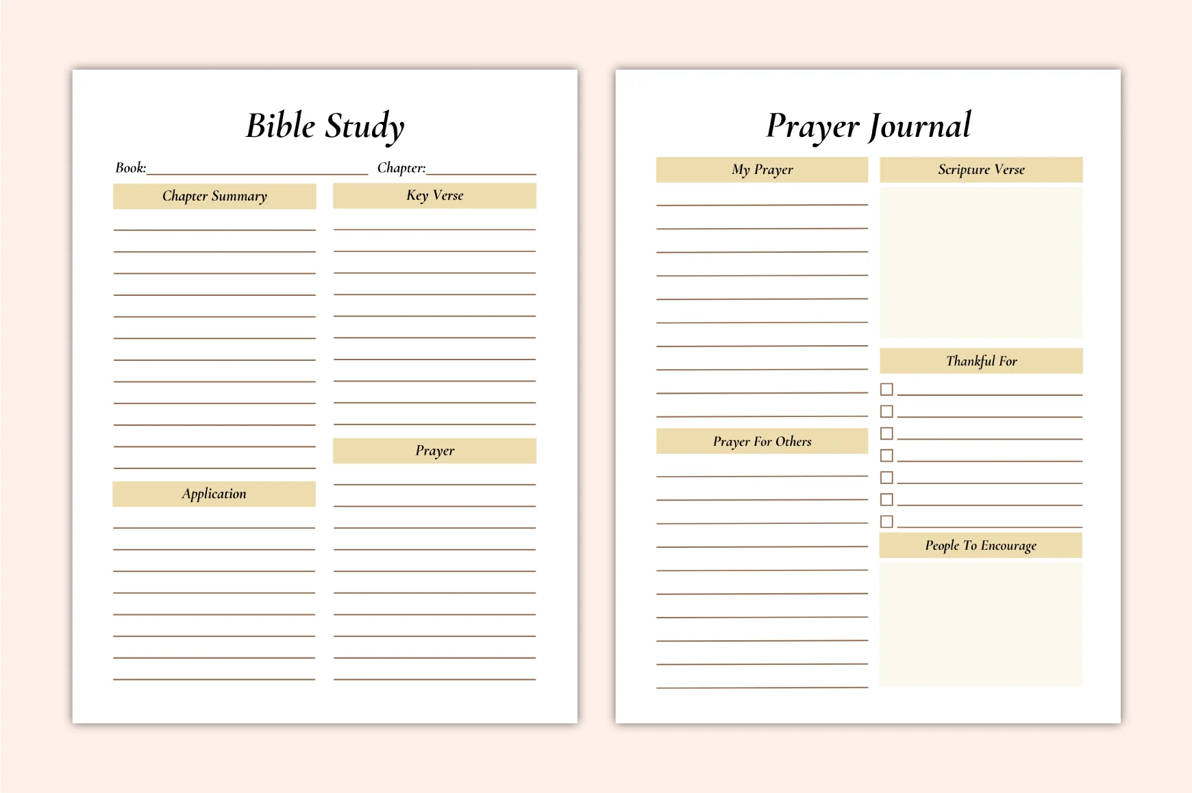 Faith Spiritual Growth Journal - Image 3