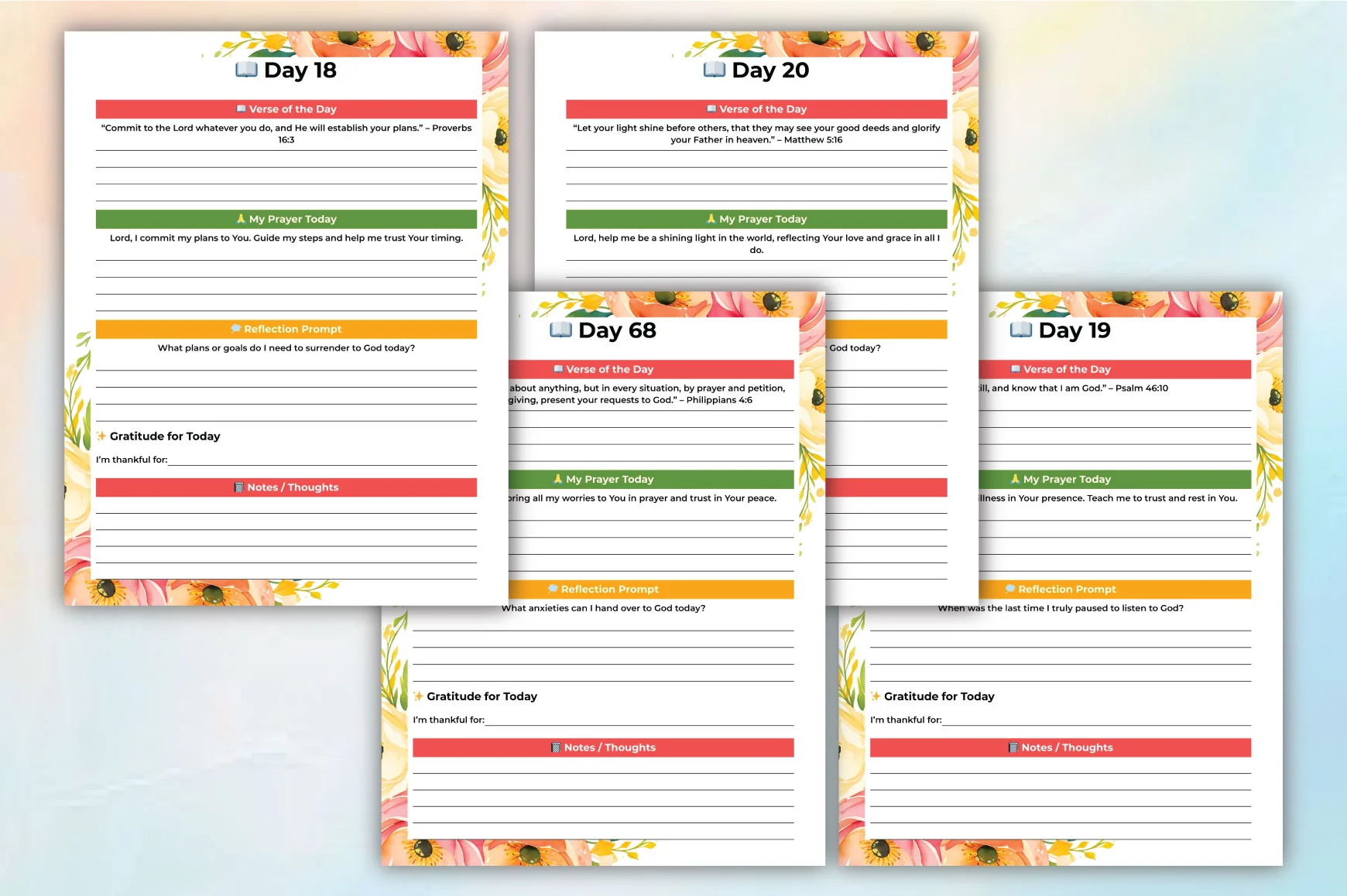 Faithful Reflections Guided Journal - Image 7