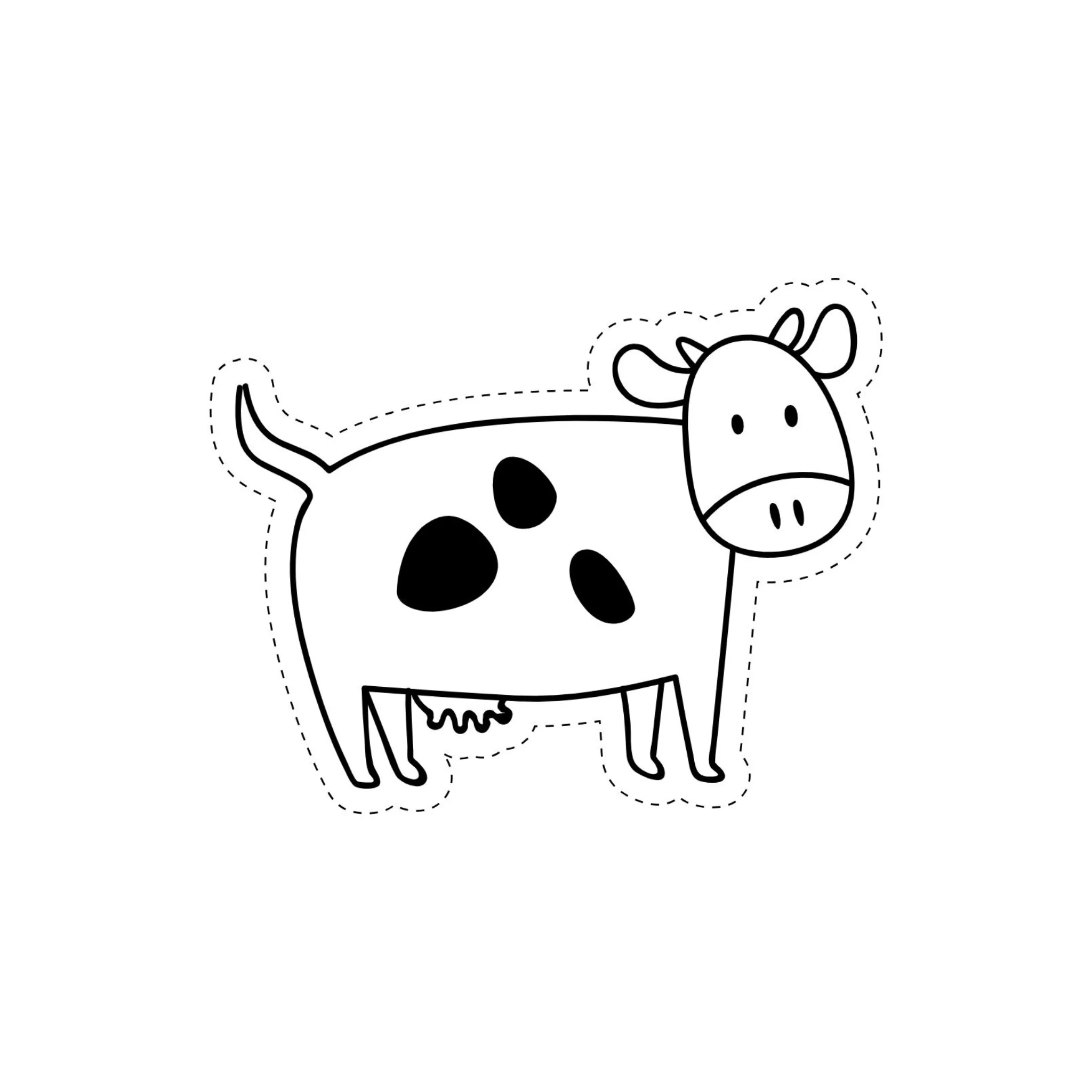Farm Animals Scissor Skills Cutting Practice - Image 3
