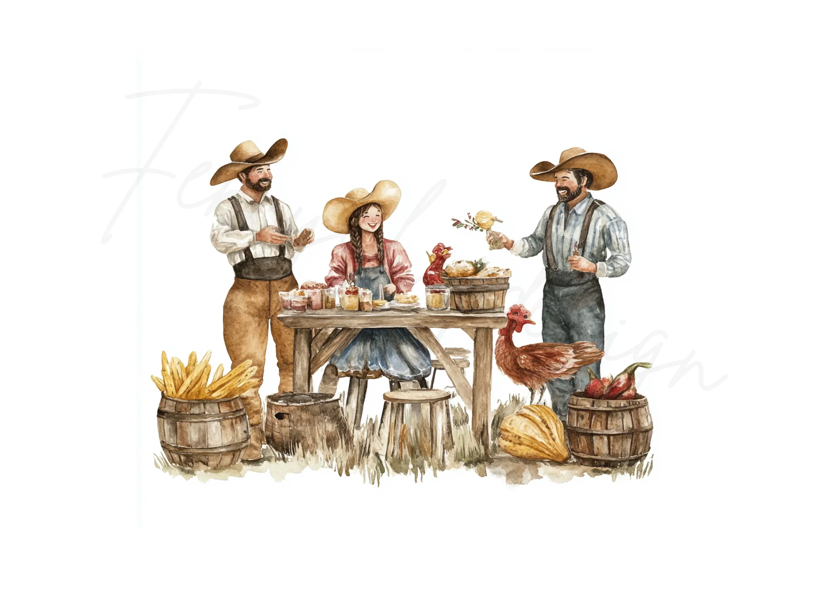 Farm Life Clipart Bundle - Image 2