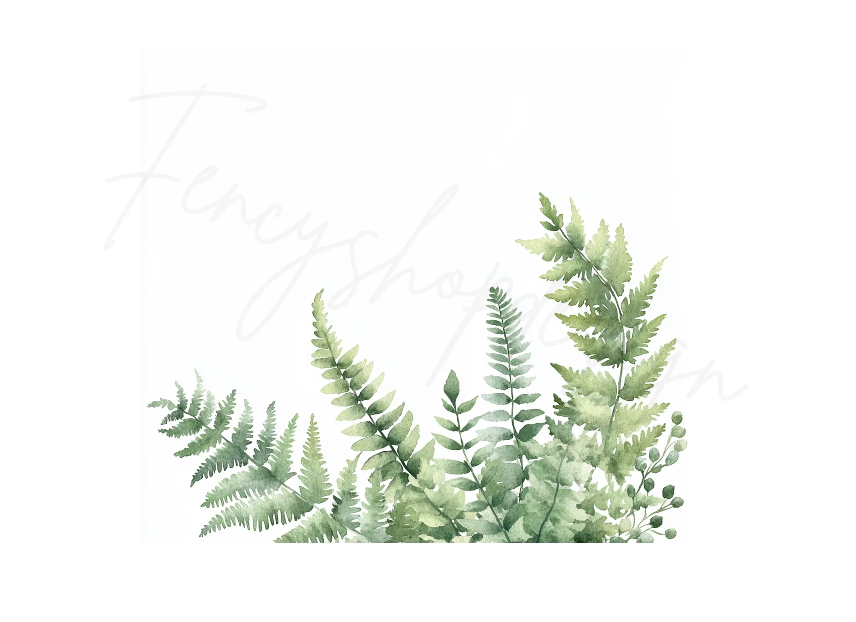 Fern Clipart Bundle - Image 2