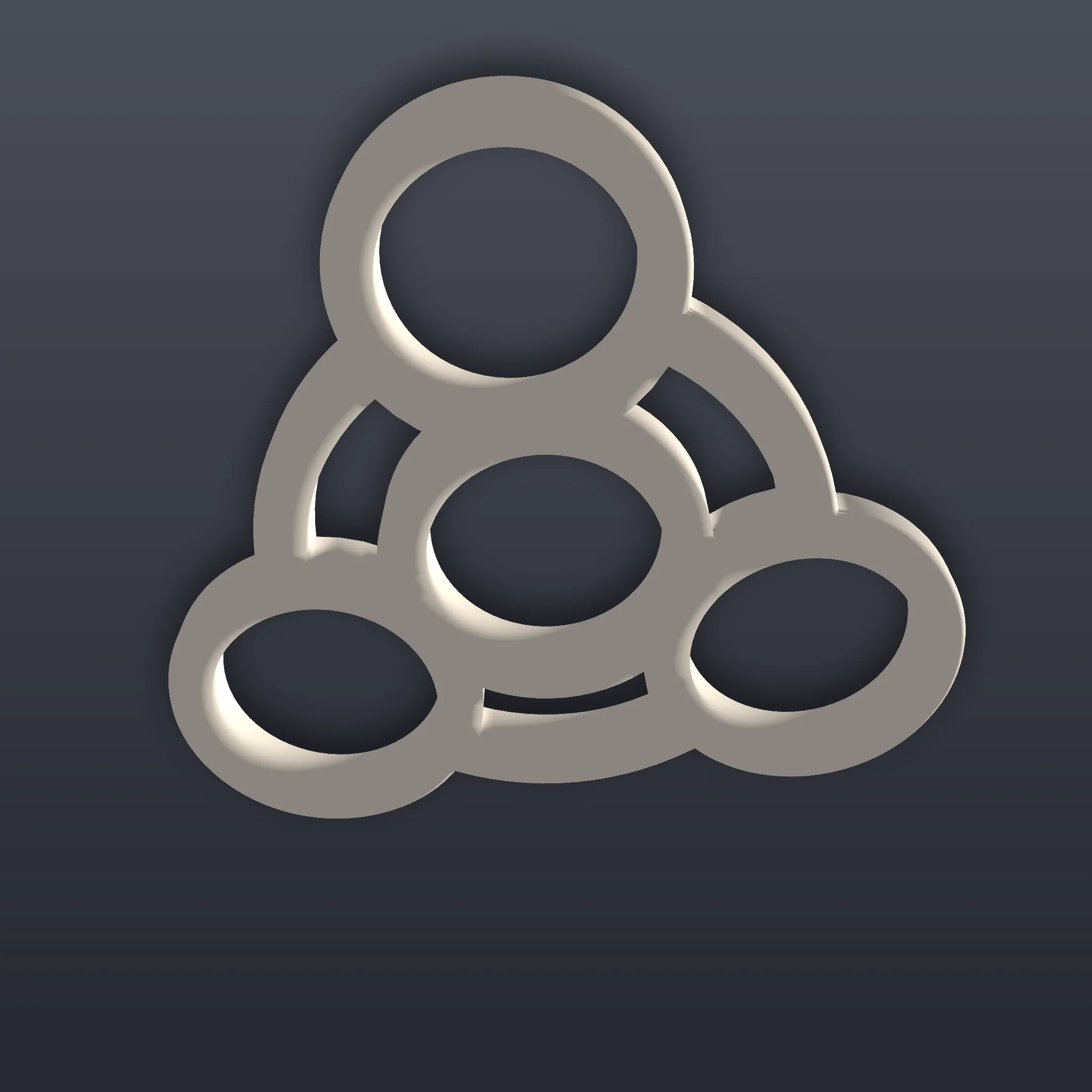 Fidget Spinner Rings 3D Print STL File - Image 2