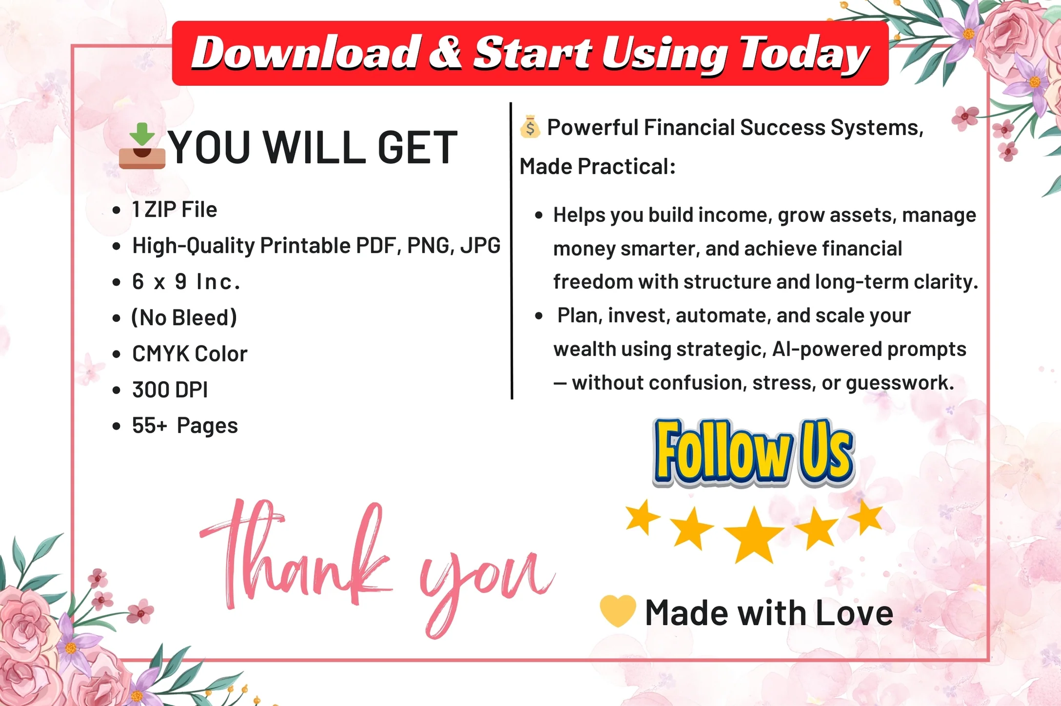 Financial Success Prompts - Image 9