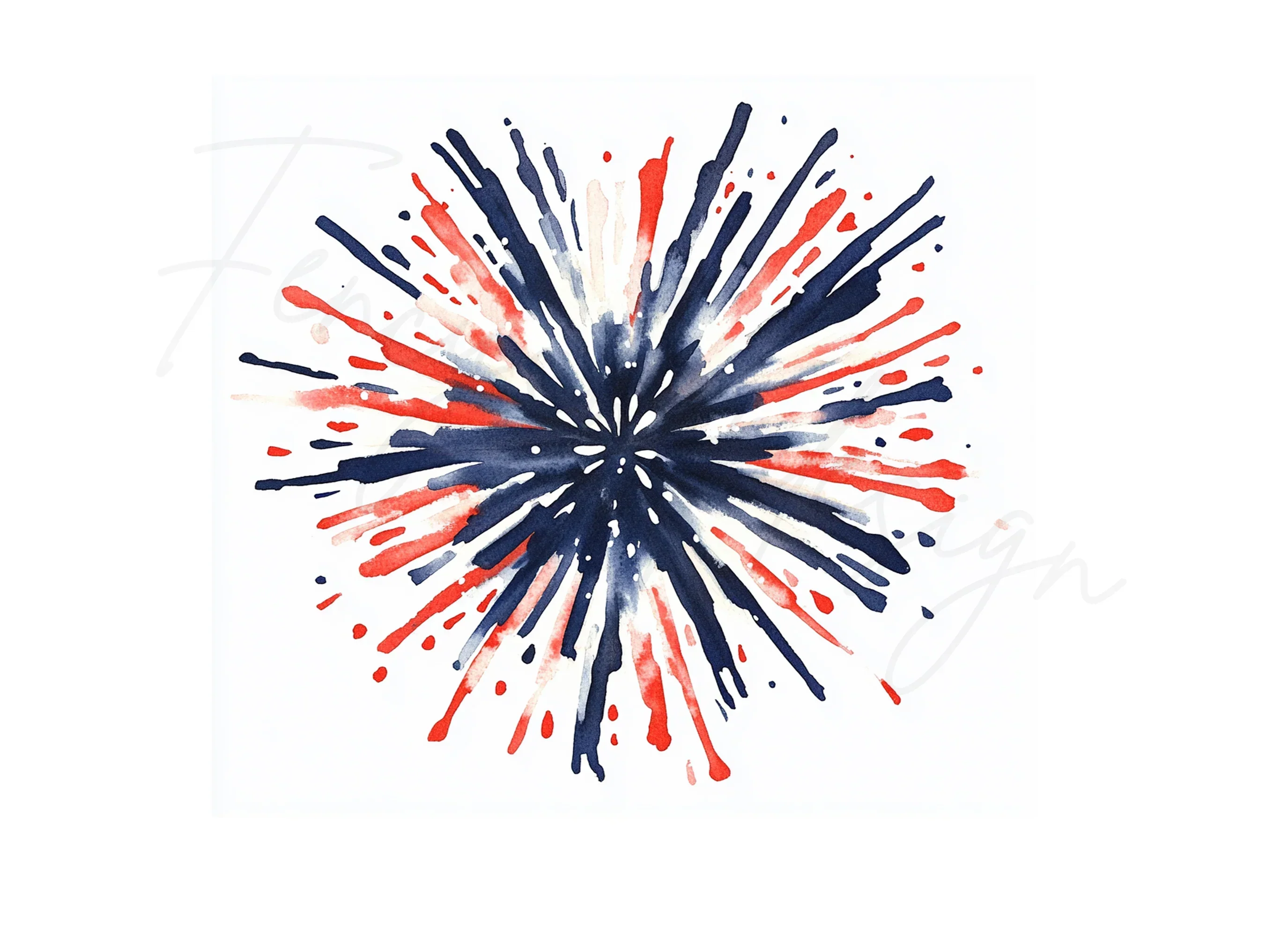 Fireworks Clipart Bundle - Image 2