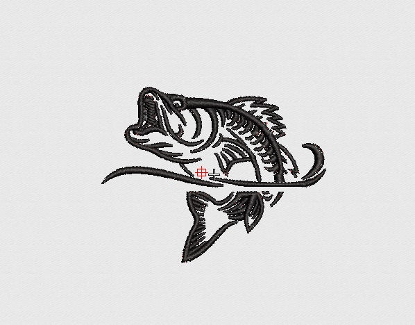 Fish Embroidery Design