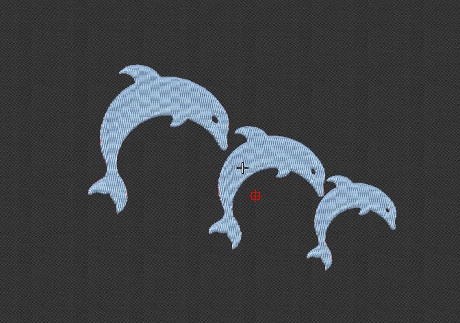 Fish Embroidery Design