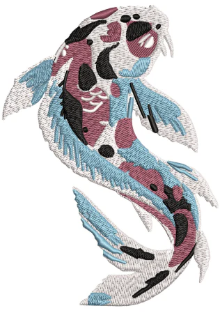 Fish Embroidery Design