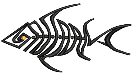 Fish Embroidery Design
