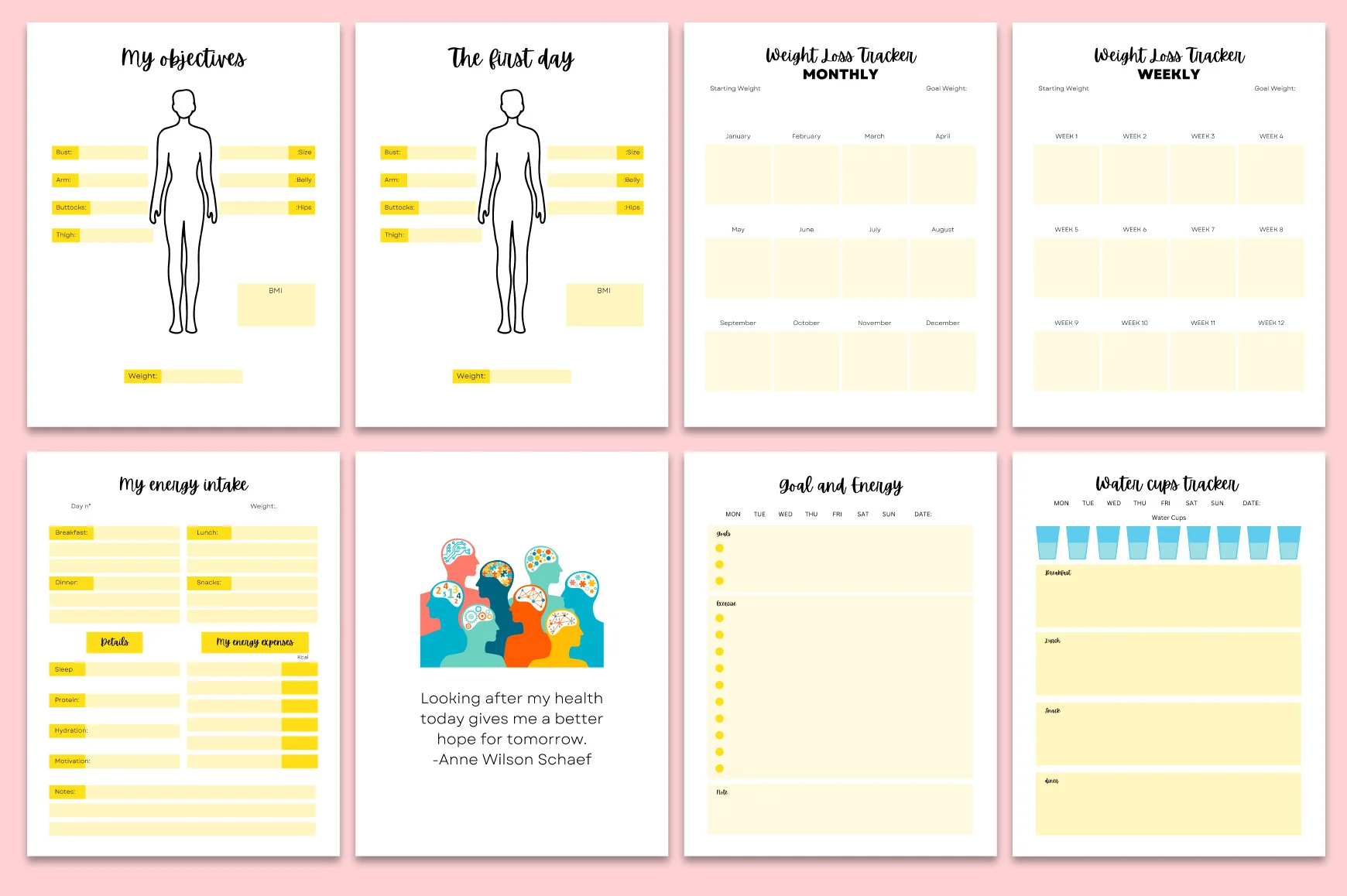 Fitness Weight Loss Planner - Image 4