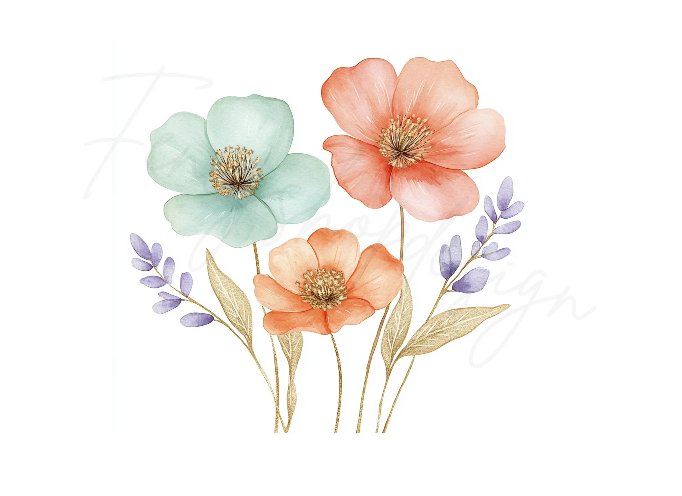 Floral Clipart Bundle - Image 3