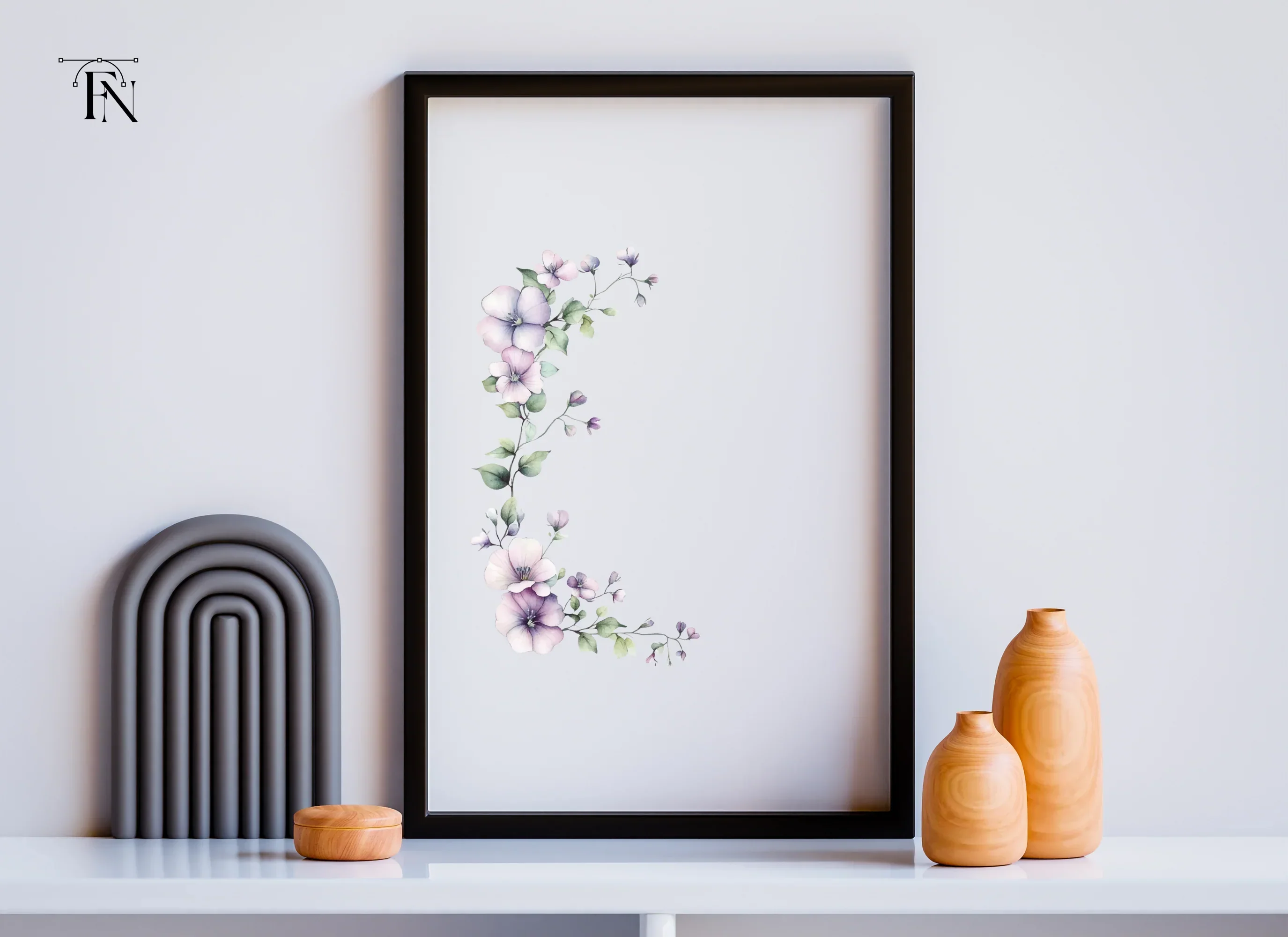 Floral Corner Clipart Bundle - Image 6