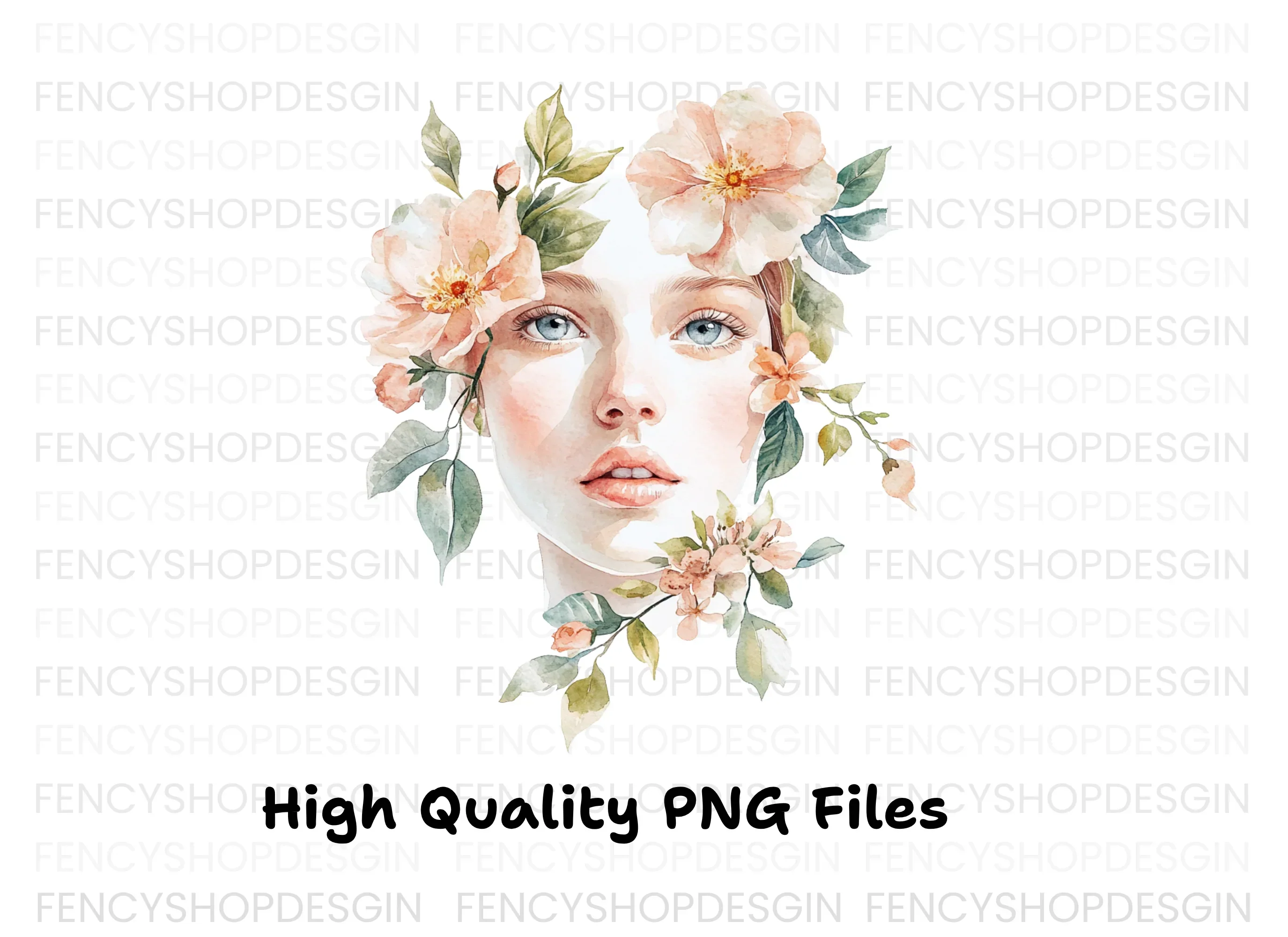 Floral Women Clipart Bundle - Image 2