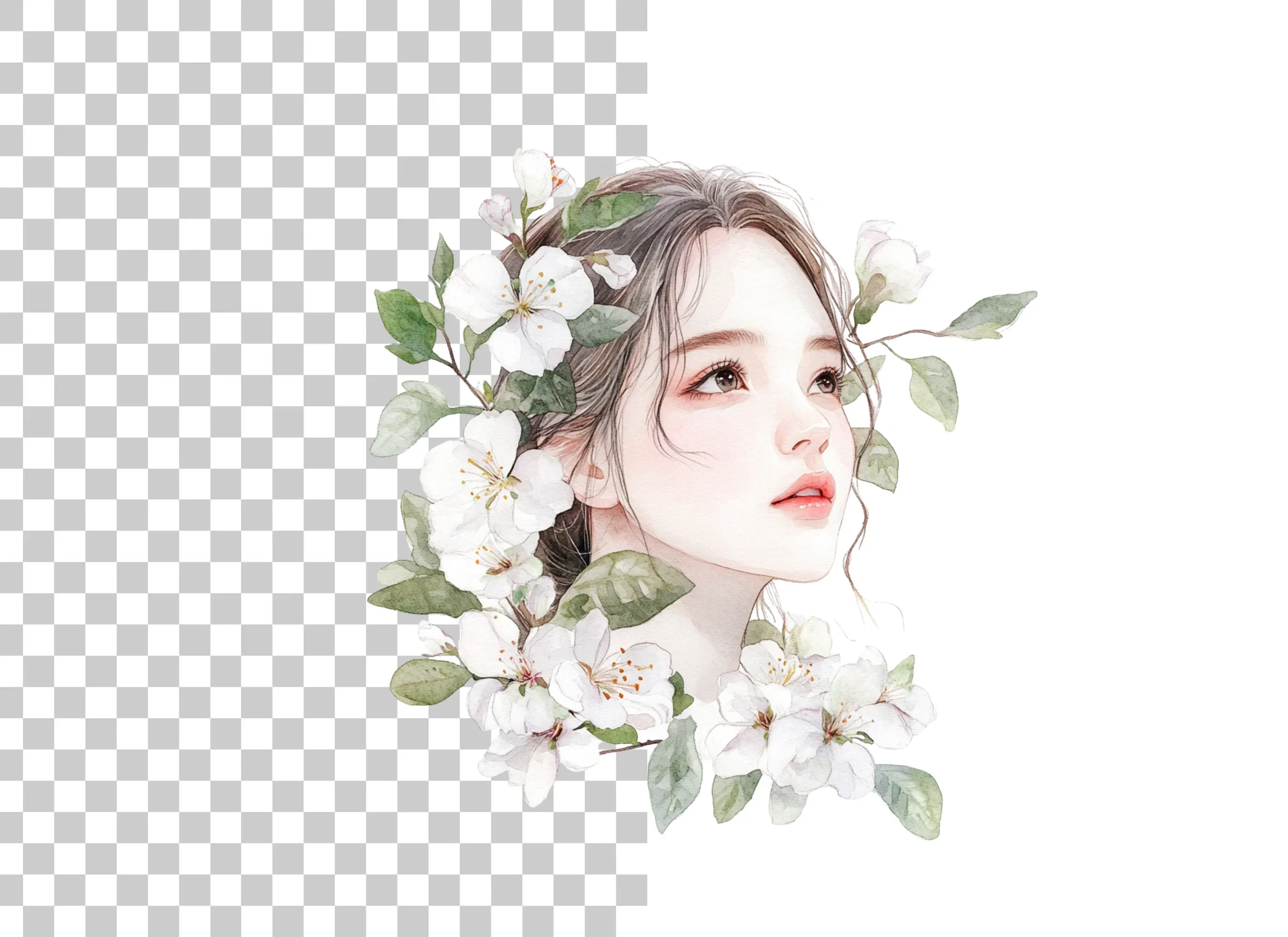 Floral Women Clipart Bundle - Image 6
