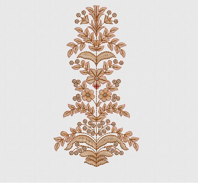 Flower Embroidery Design