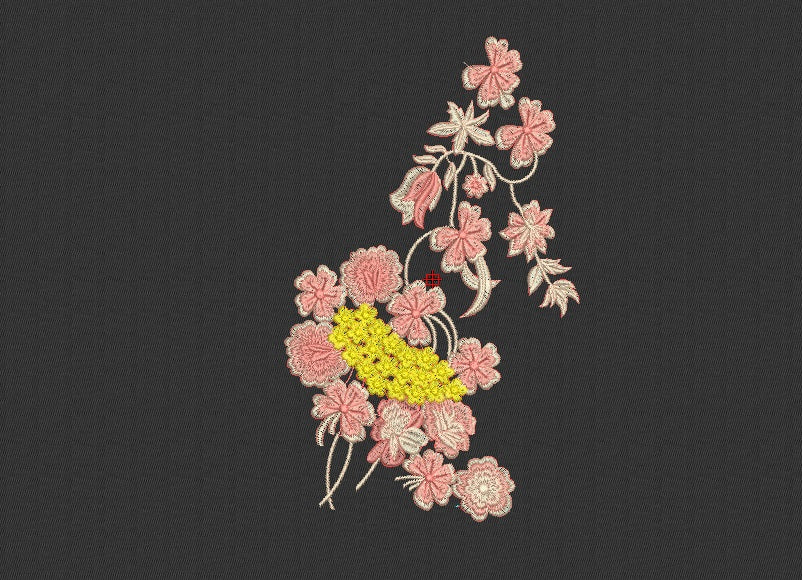 Flower Embroidery Design