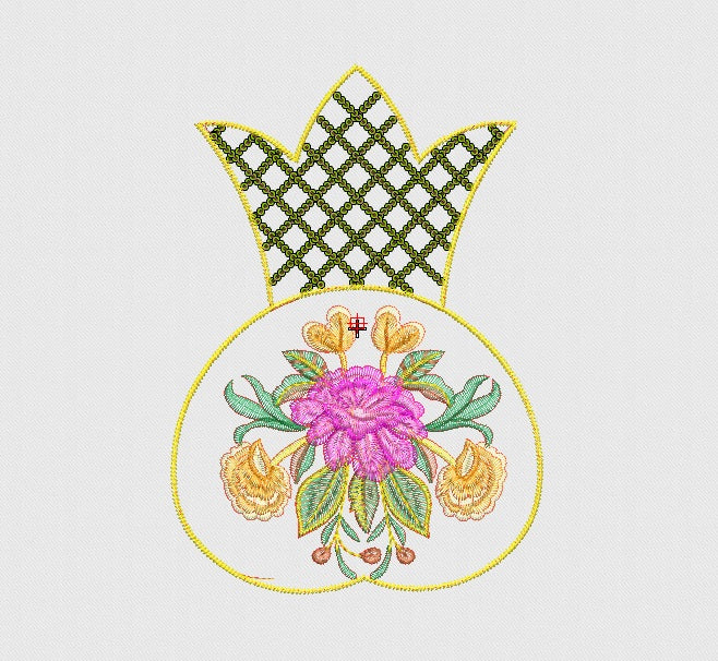 Flower Embroidery Design