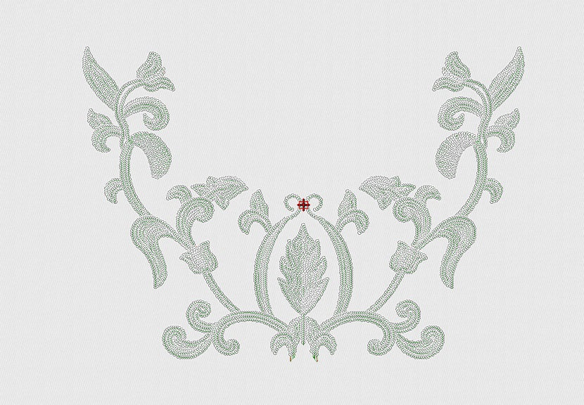 Flower Embroidery Design