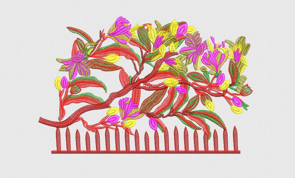 Flower Embroidery Design